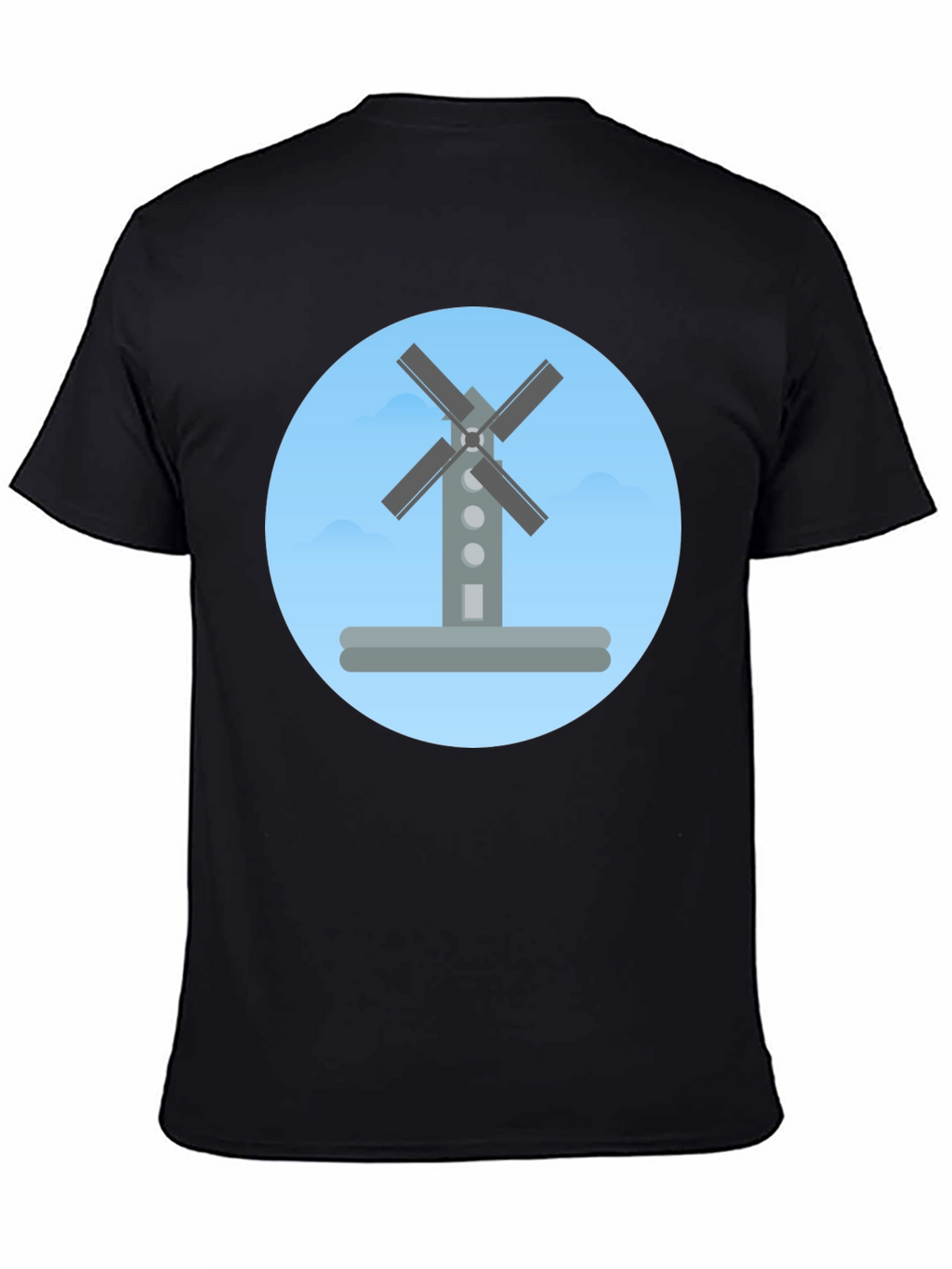 Windmill Graphic Tee -  Modern Stylish Casual