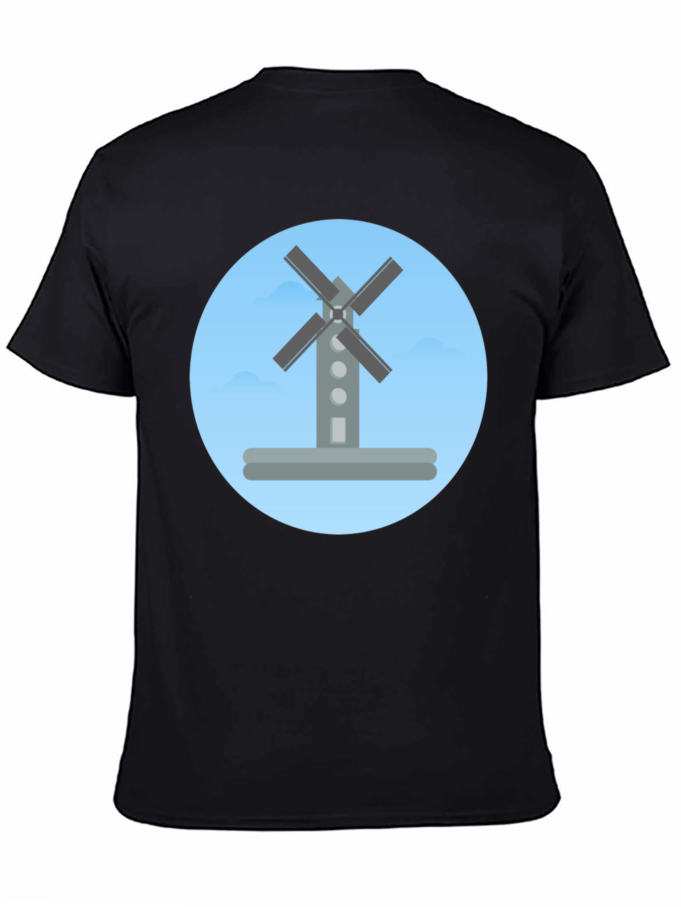 Windmill Graphic Tee -  Modern Stylish Casual