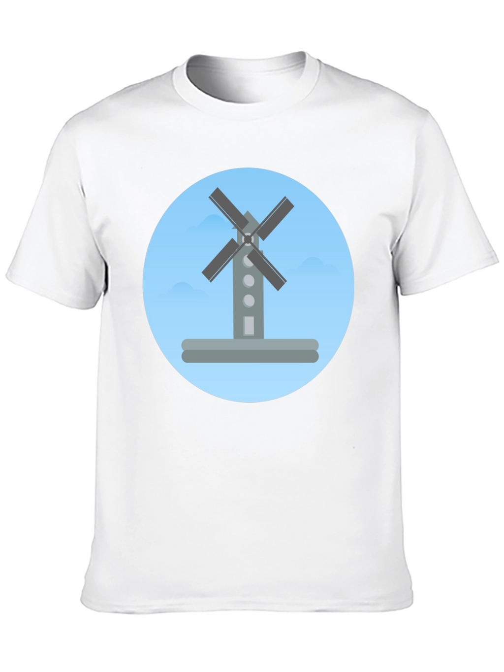 Windmill Graphic Tee -  Modern Stylish Casual