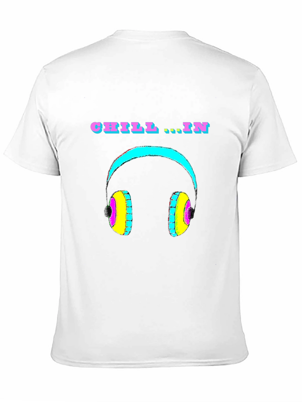 Chill In Headphone Graphic T-Shirt - Relaxed Fit