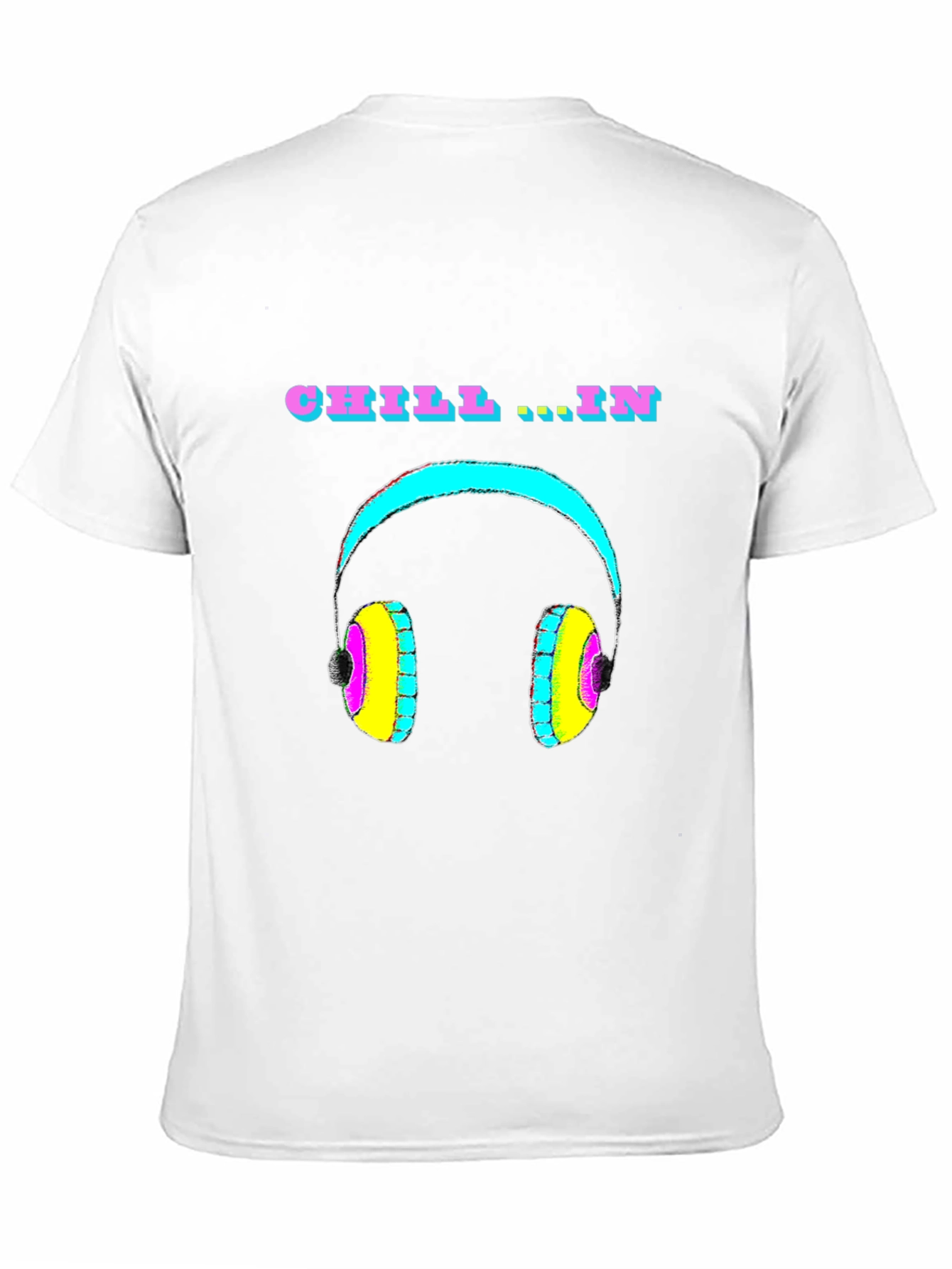 Chill In Headphone Graphic T-Shirt - Relaxed Fit