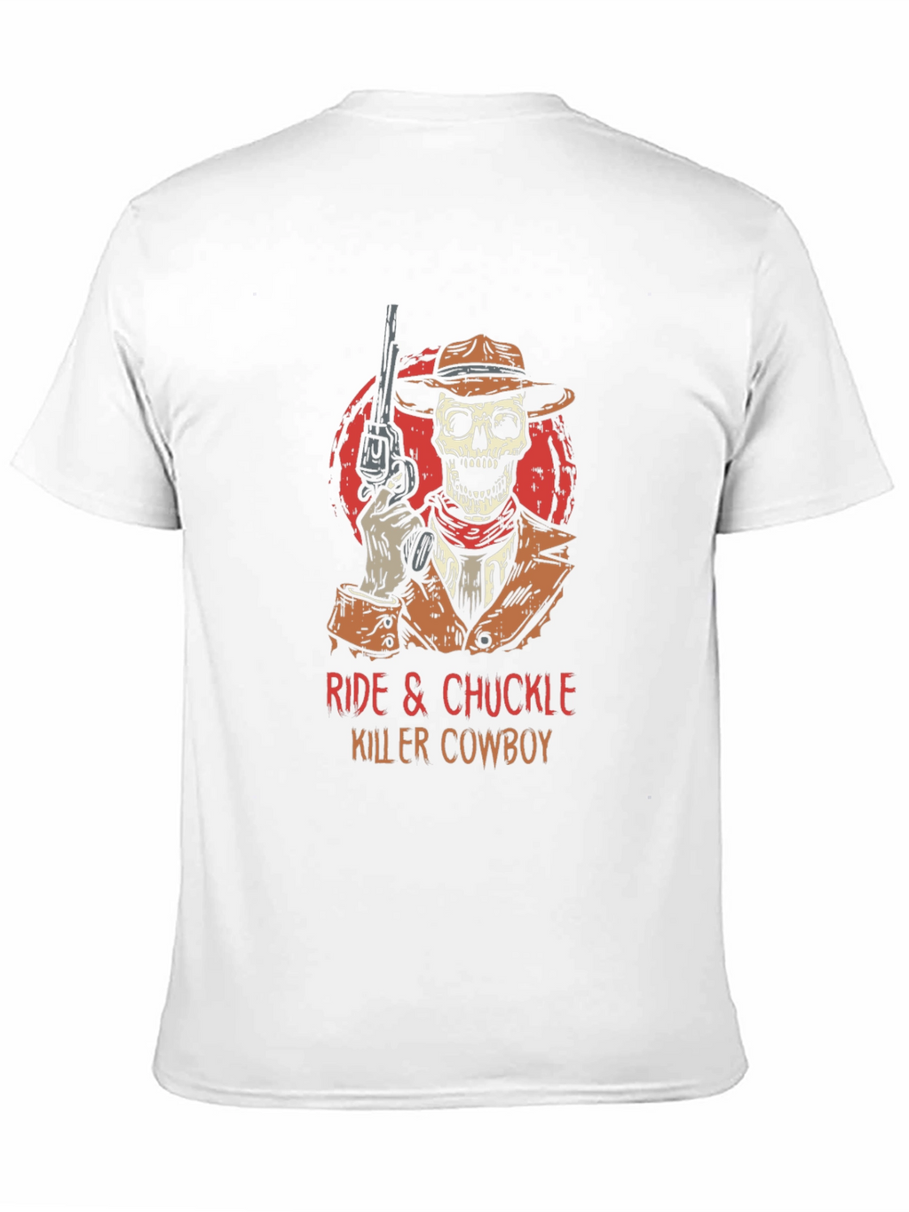 Ride & Chuckle Killer Cowboy Graphic Tee