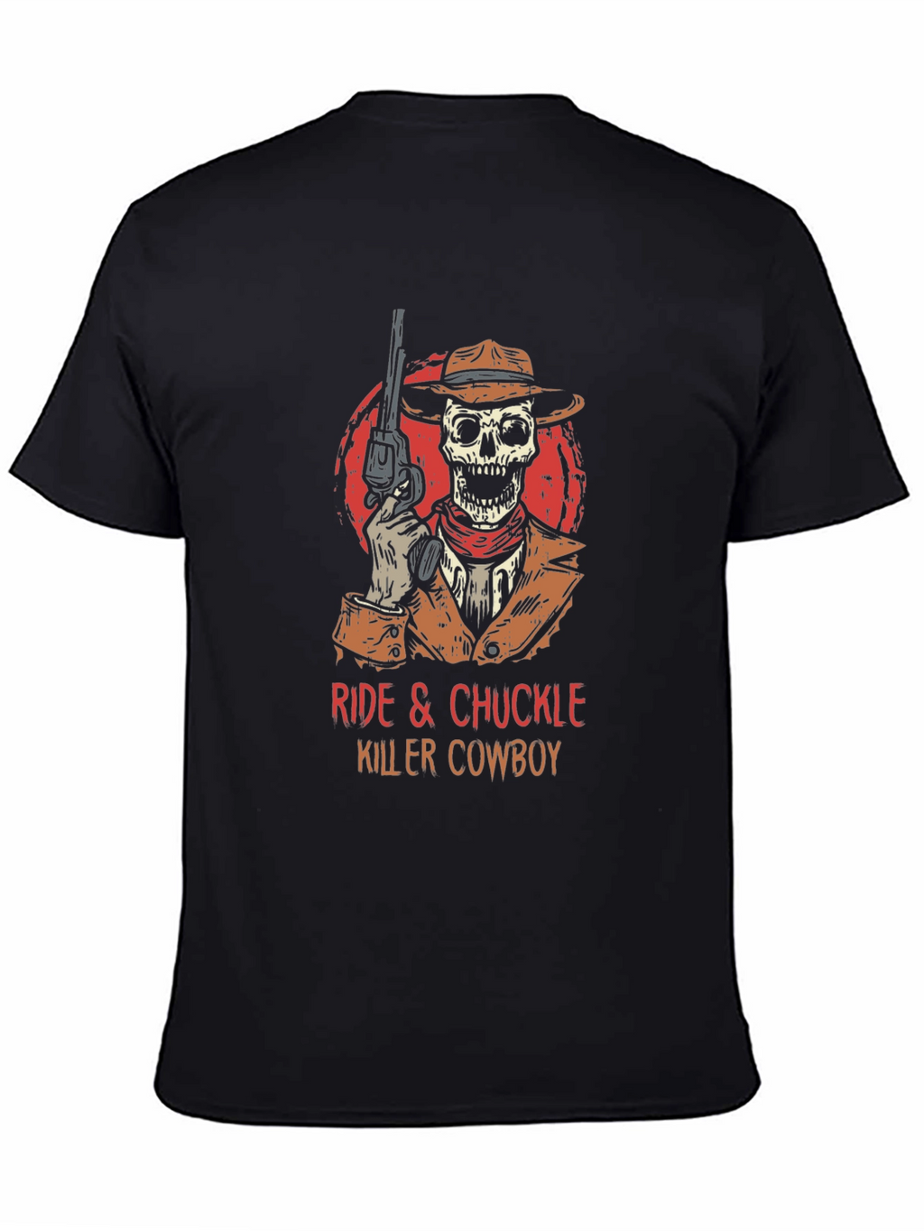 Ride & Chuckle Killer Cowboy Graphic Tee