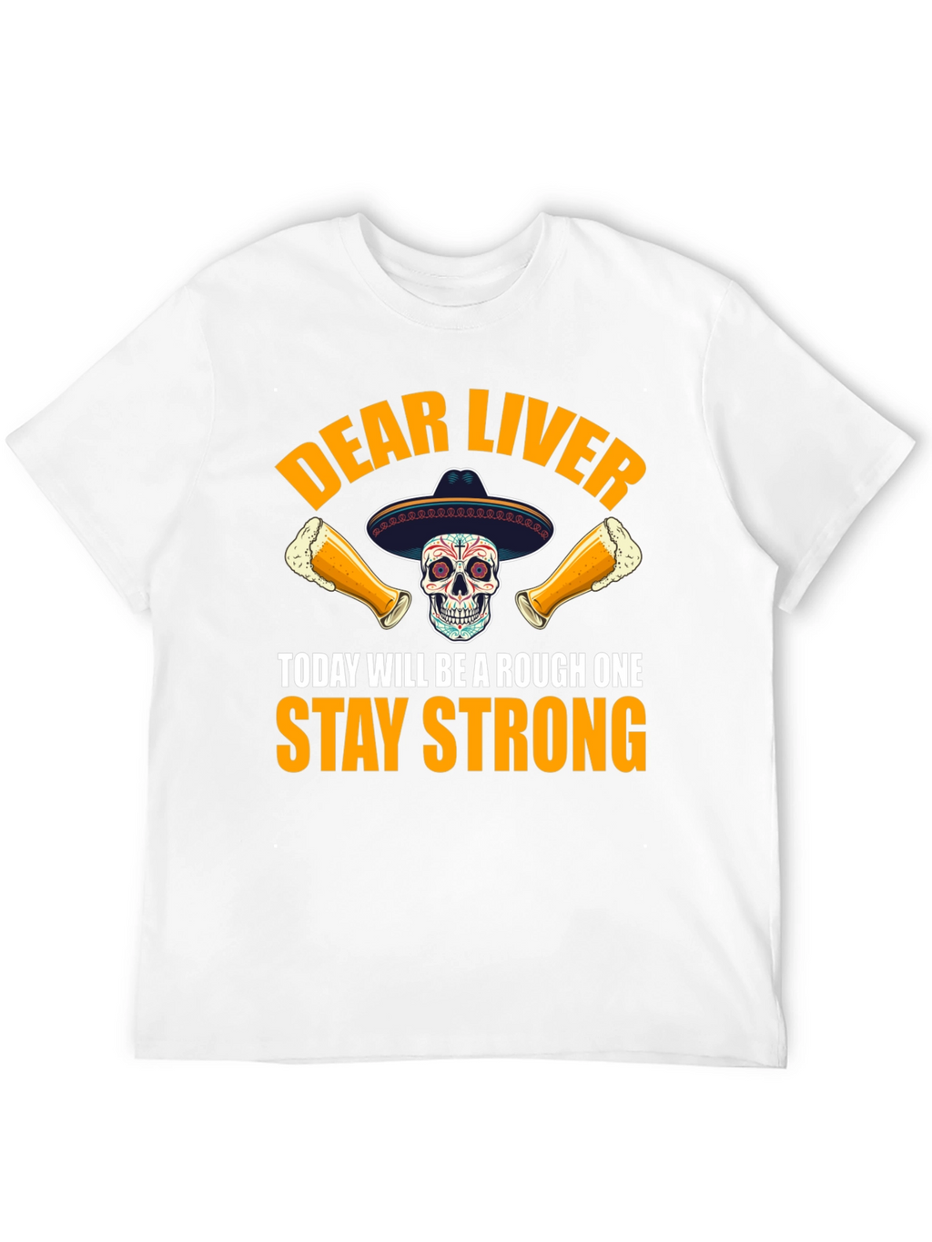 Dear Liver Stay Strong Graphic Tee