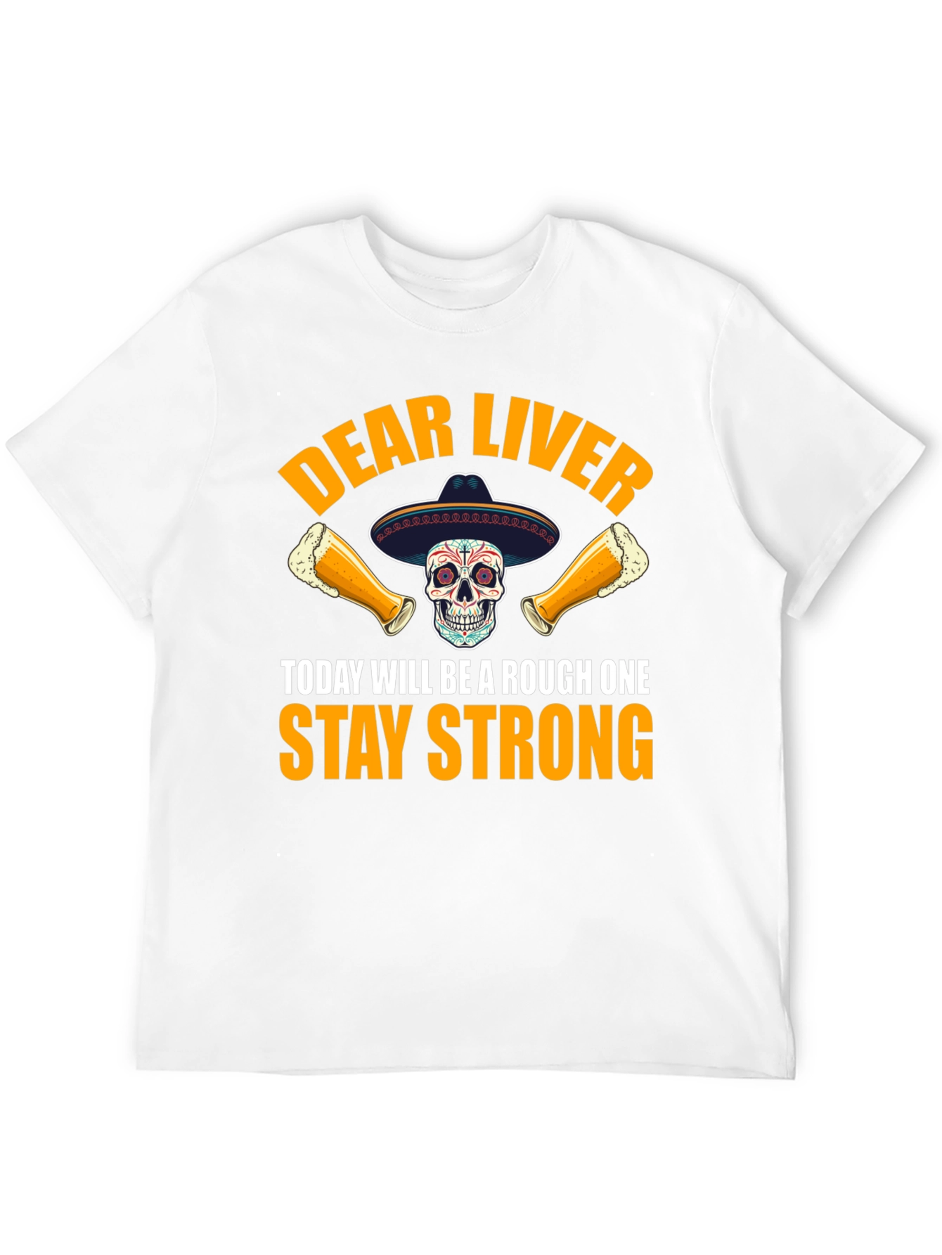 Dear Liver Stay Strong Graphic Tee