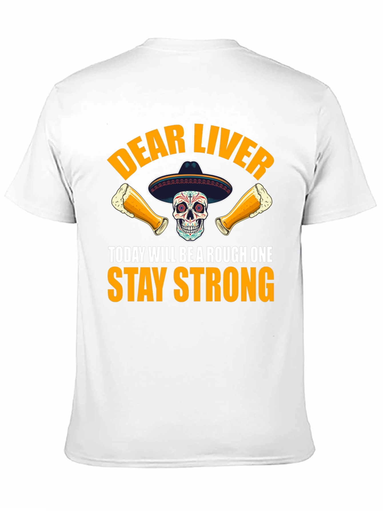 Dear Liver Stay Strong Graphic Tee