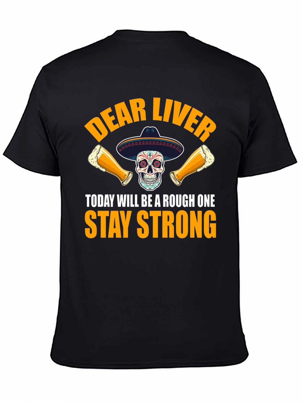 Dear Liver Stay Strong Graphic Tee