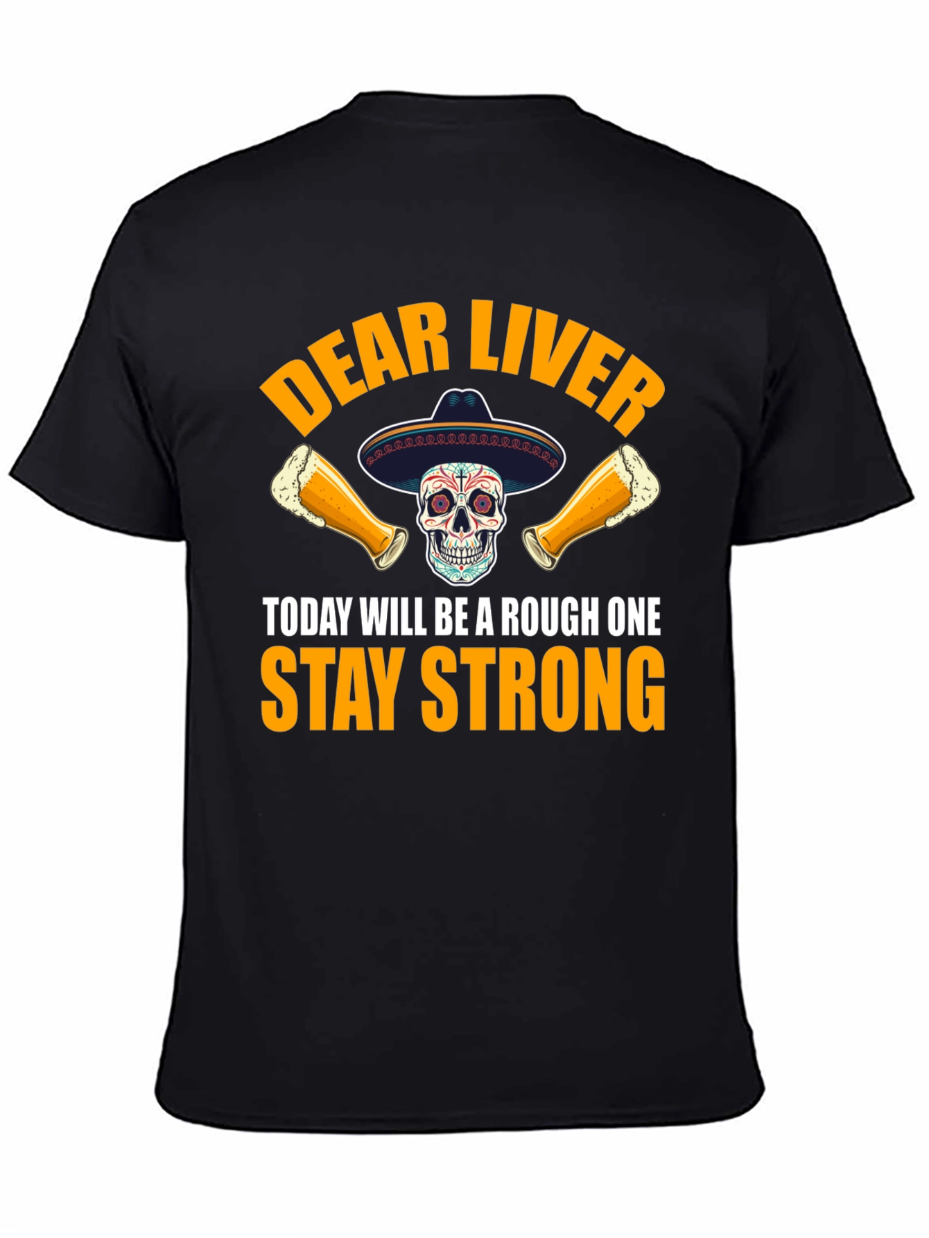 Dear Liver Stay Strong Graphic Tee