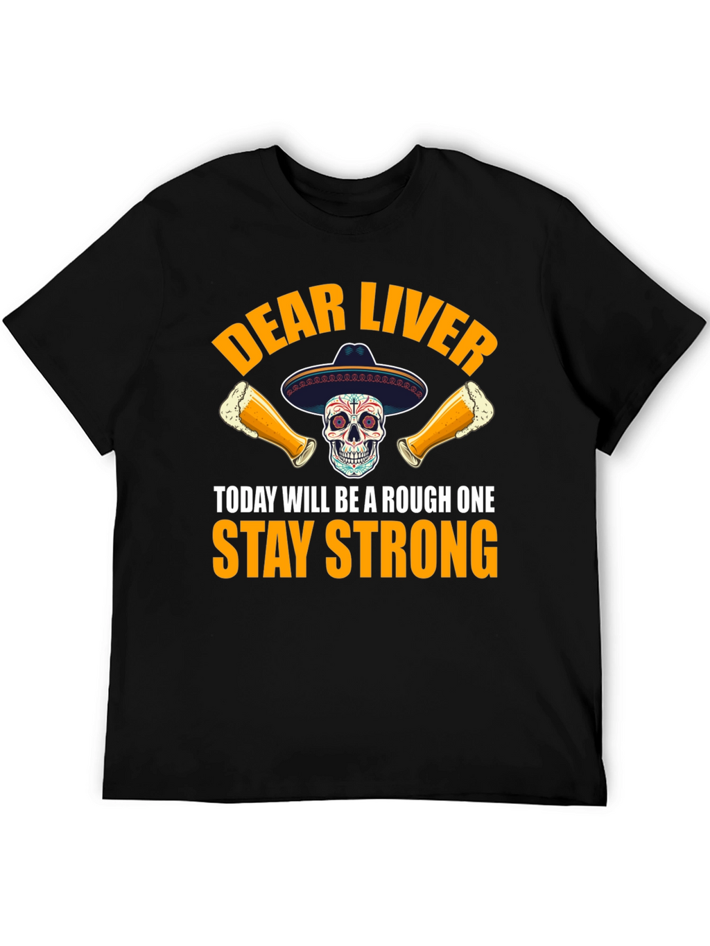 Dear Liver Stay Strong Graphic Tee