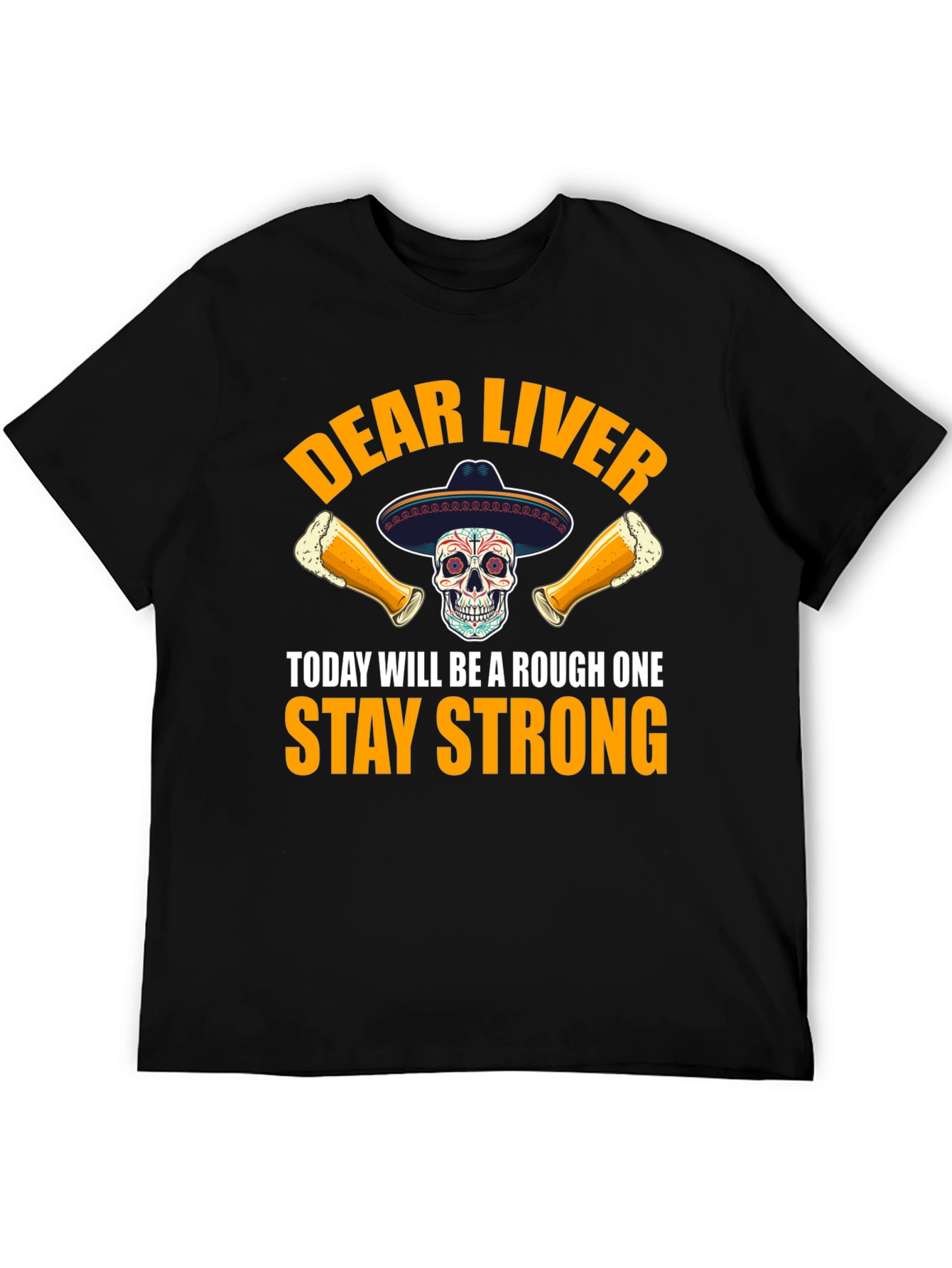 Dear Liver Stay Strong Graphic Tee