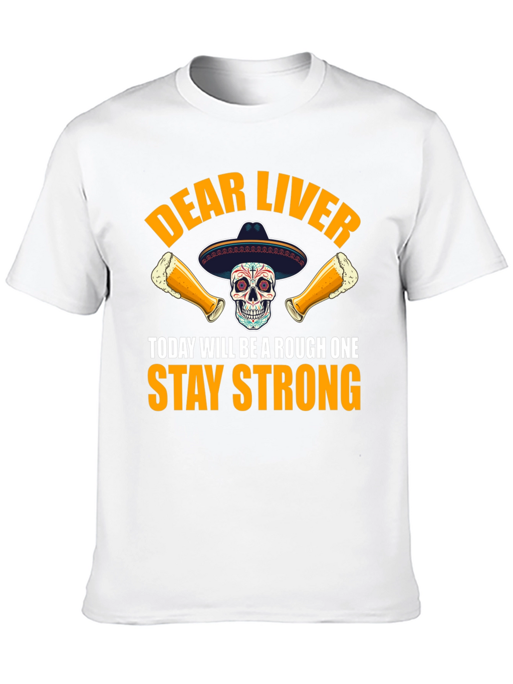 Dear Liver Stay Strong Graphic Tee