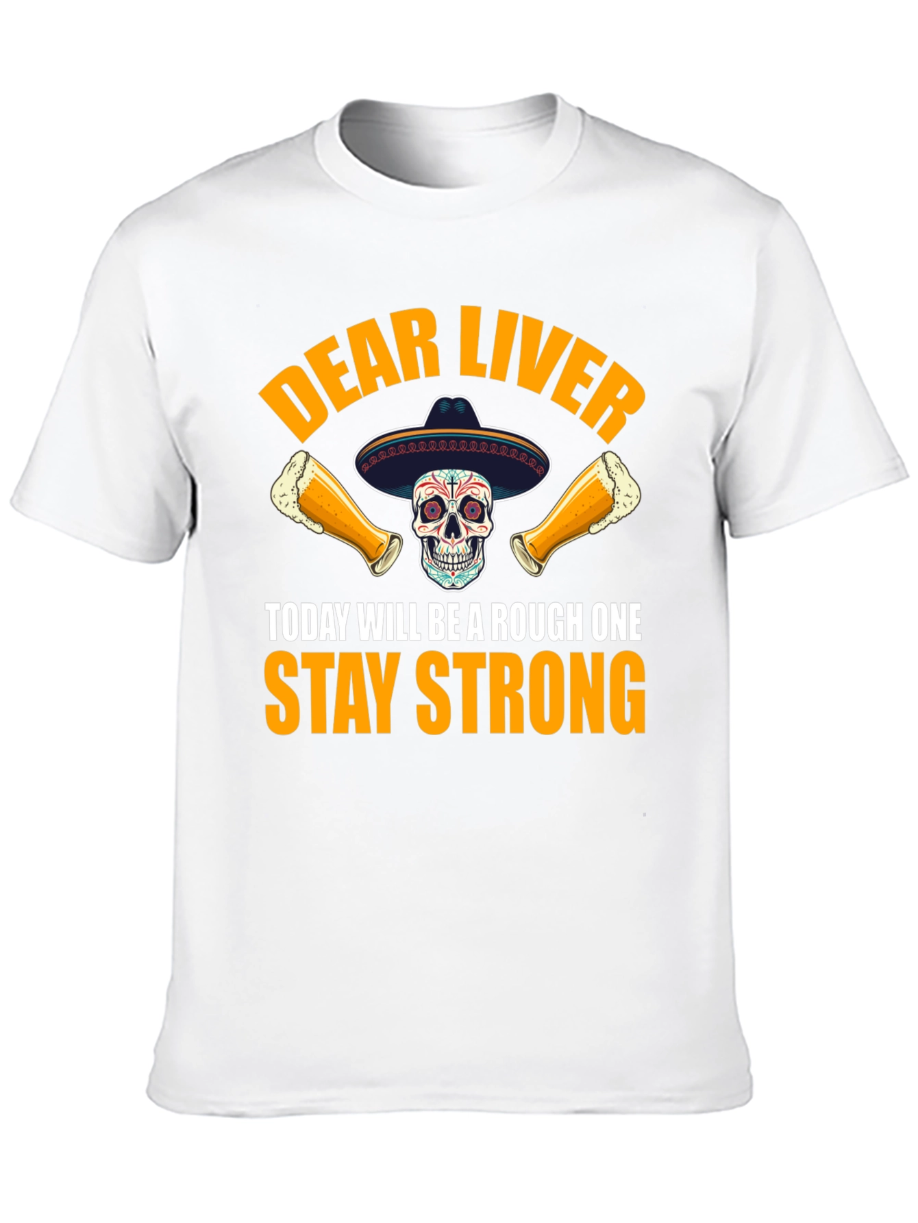 Dear Liver Stay Strong Graphic Tee