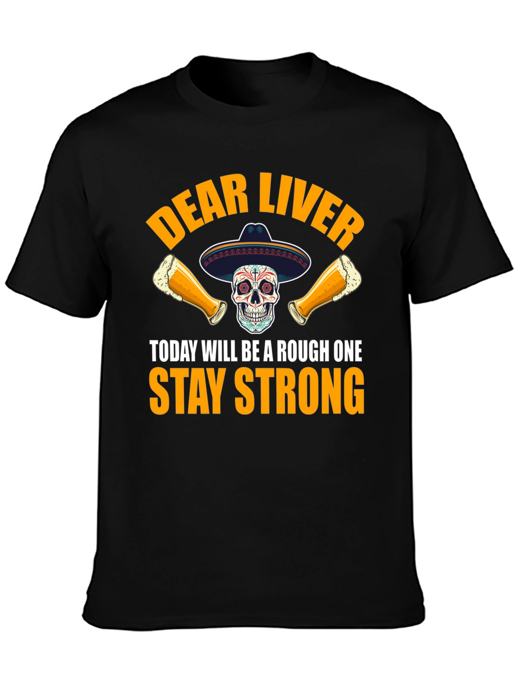 Dear Liver Stay Strong Graphic Tee