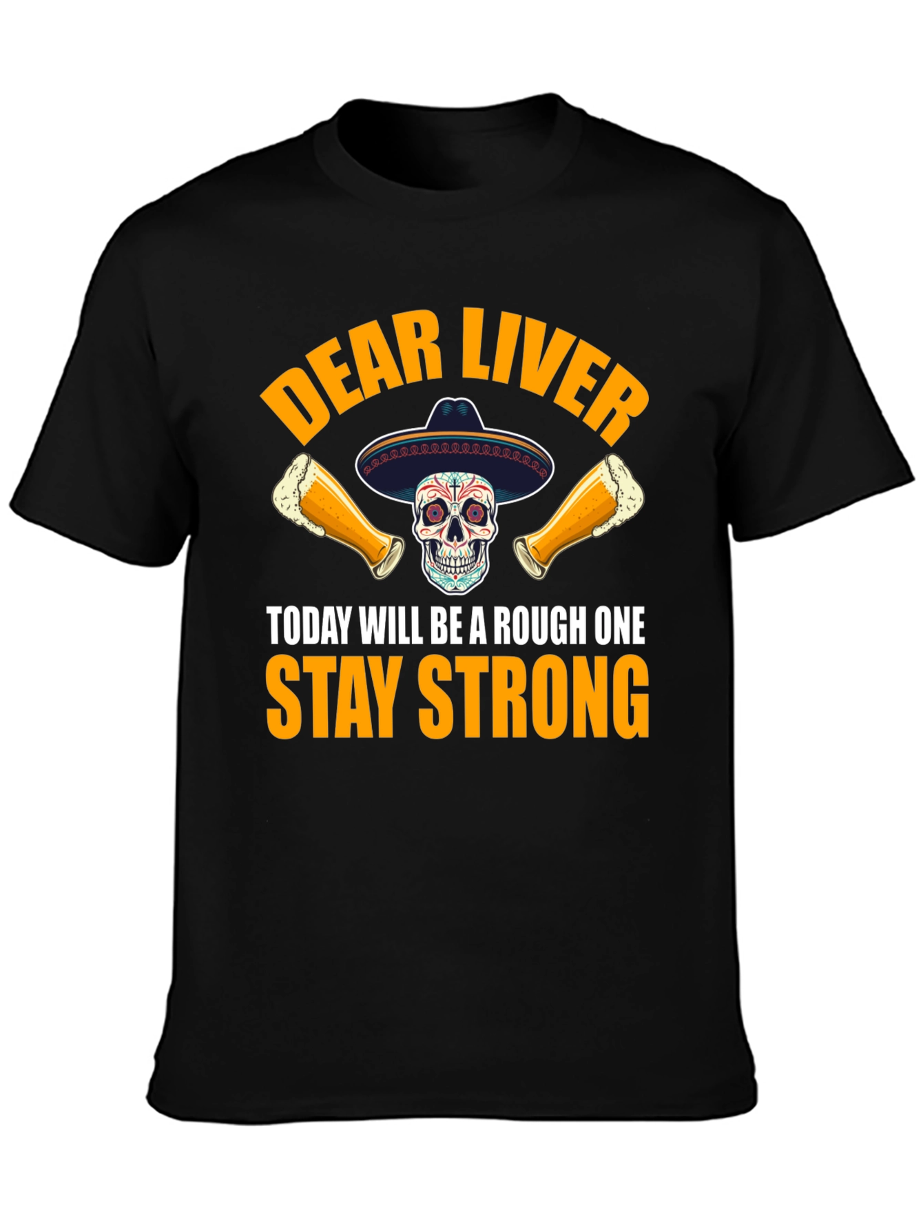Dear Liver Stay Strong Graphic Tee