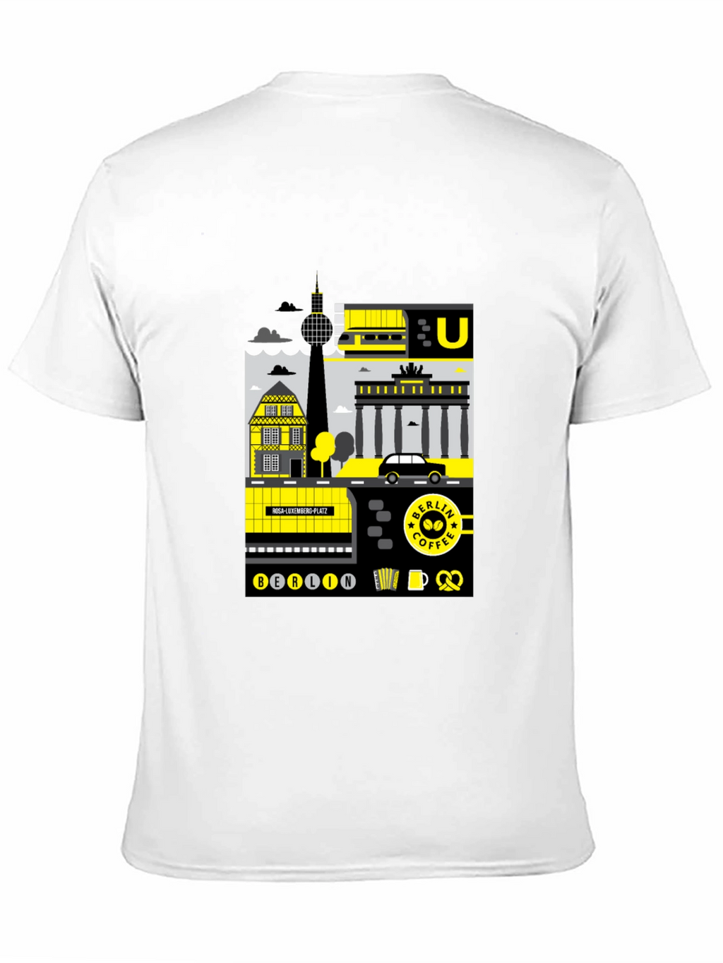 Berlin Landmarks Graphic T-Shirt