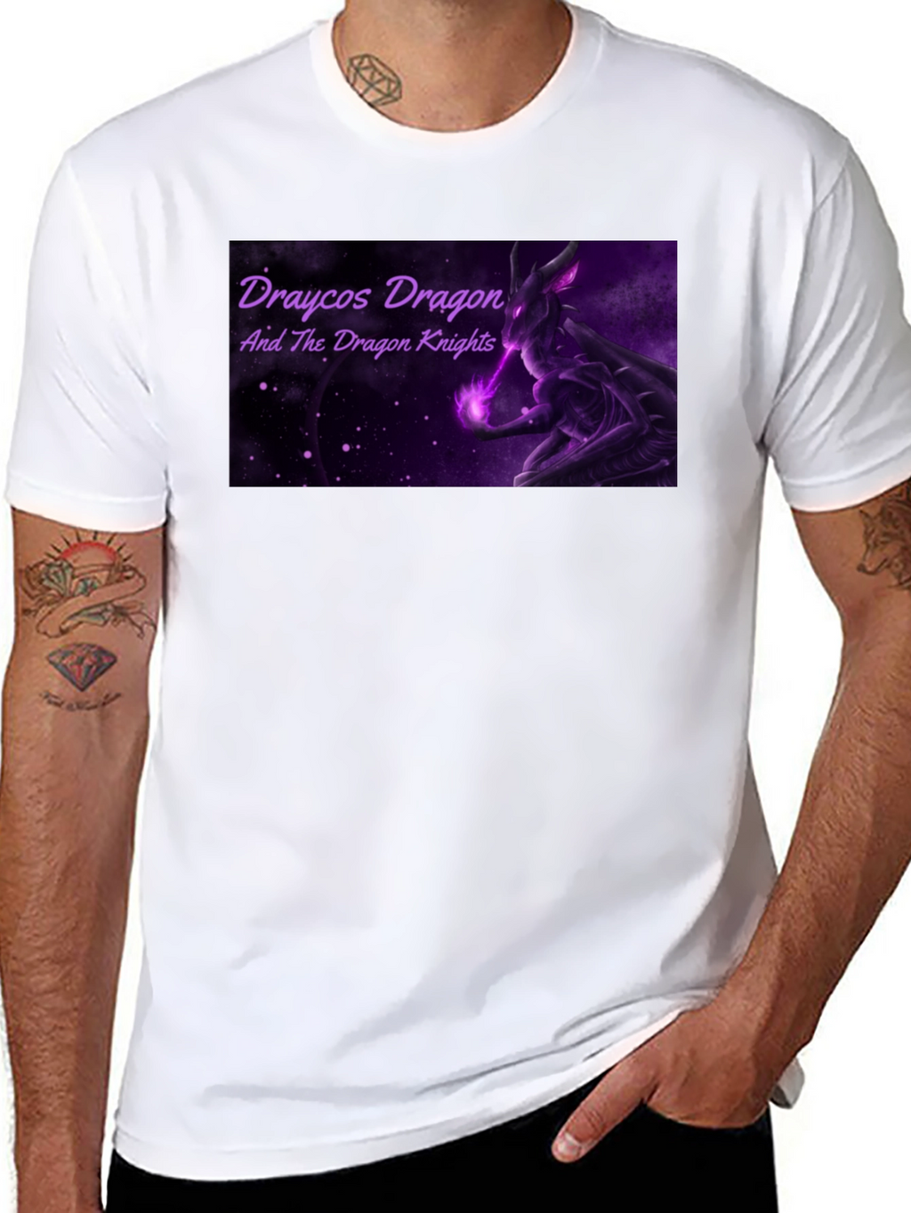Draycos Dragon & Dragon Knights Black T-Shirt