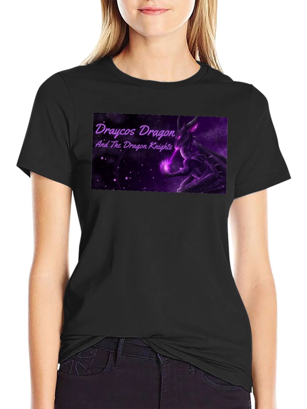 Draycos Dragon & Dragon Knights Black T-Shirt