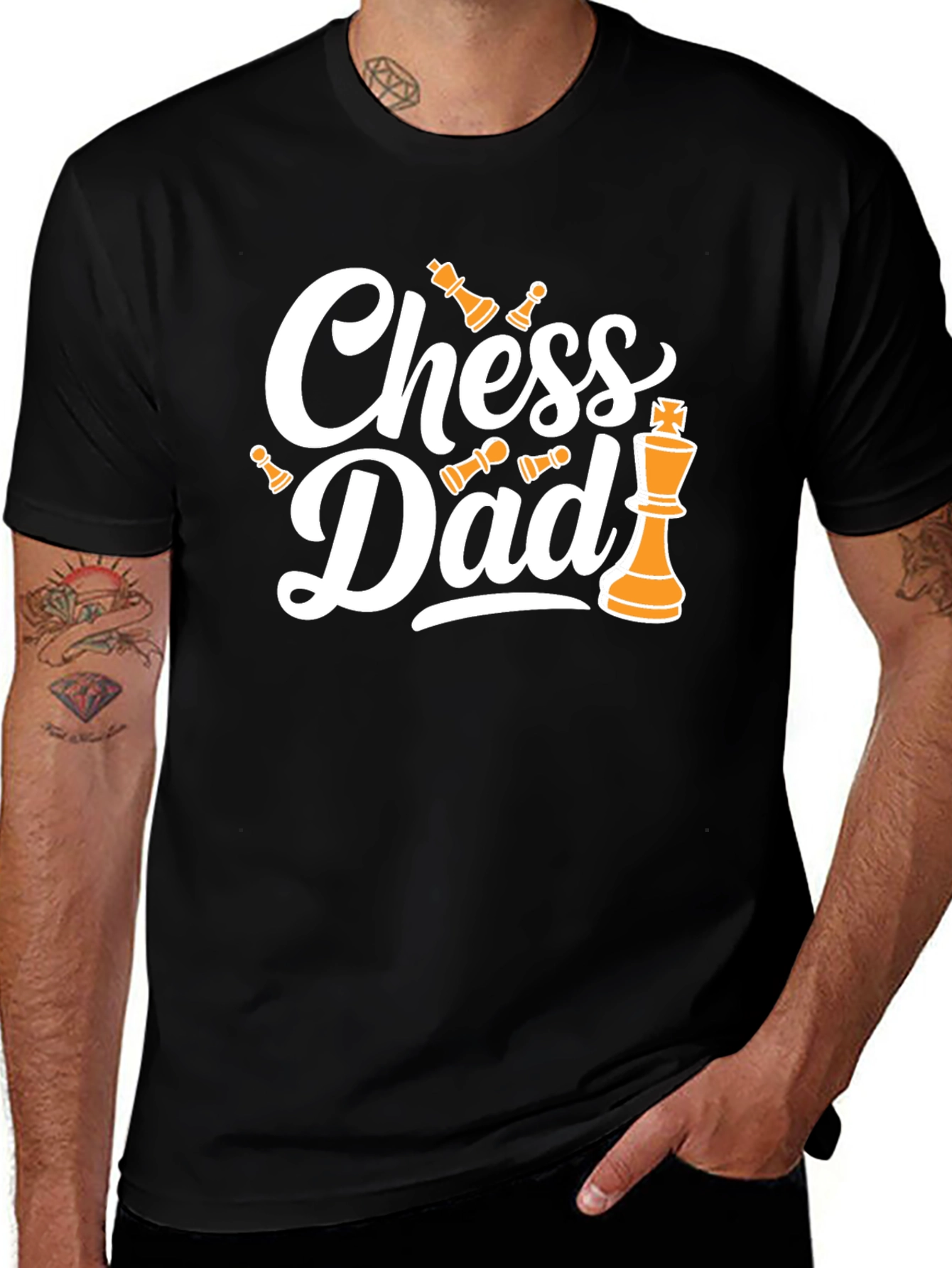 Chess Dad T-Shirt - Gift for Chess Lovers