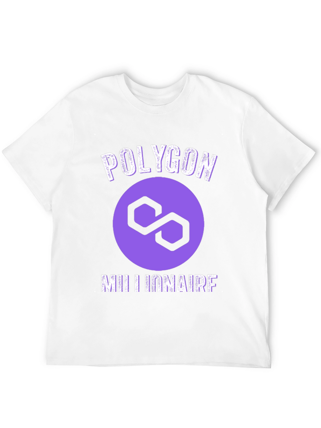 Polygon Millionaire Graphic Tee - Crypto HODL