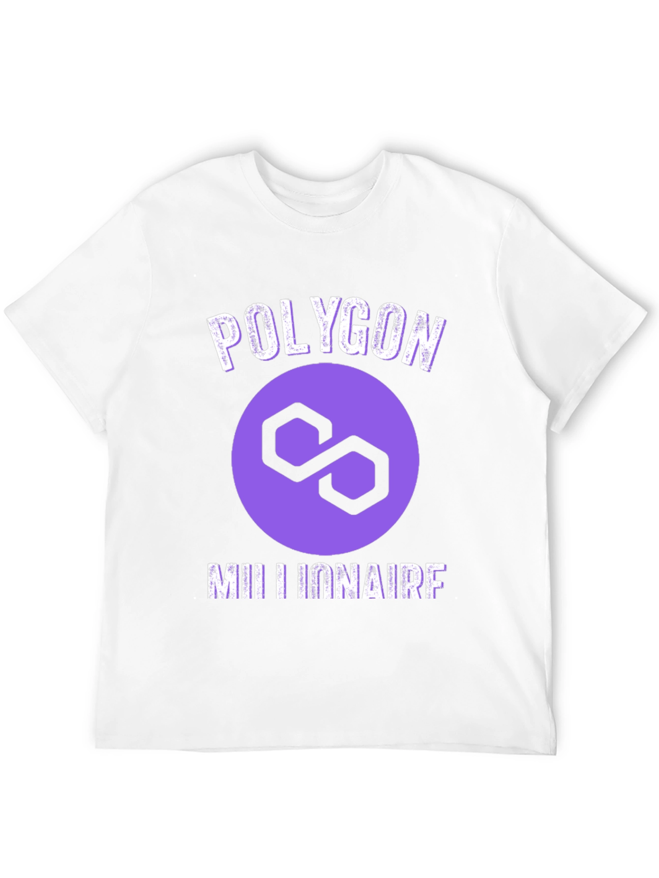 Polygon Millionaire Graphic Tee - Crypto HODL