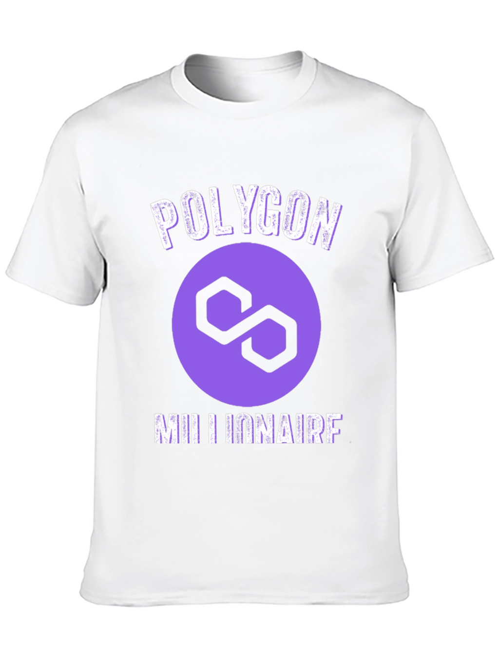 Polygon Millionaire Graphic Tee - Crypto HODL