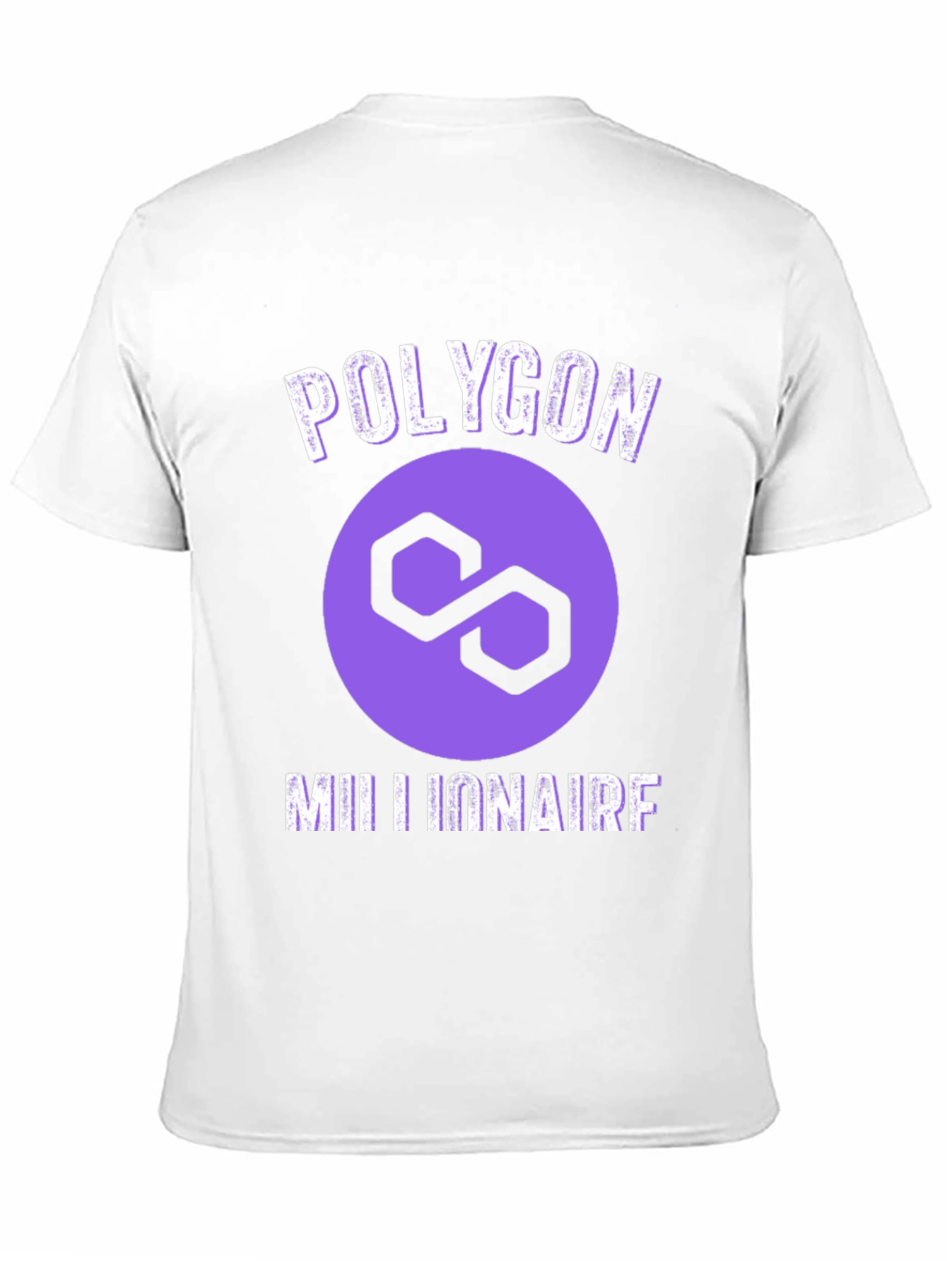 Polygon Millionaire Graphic Tee - Crypto HODL
