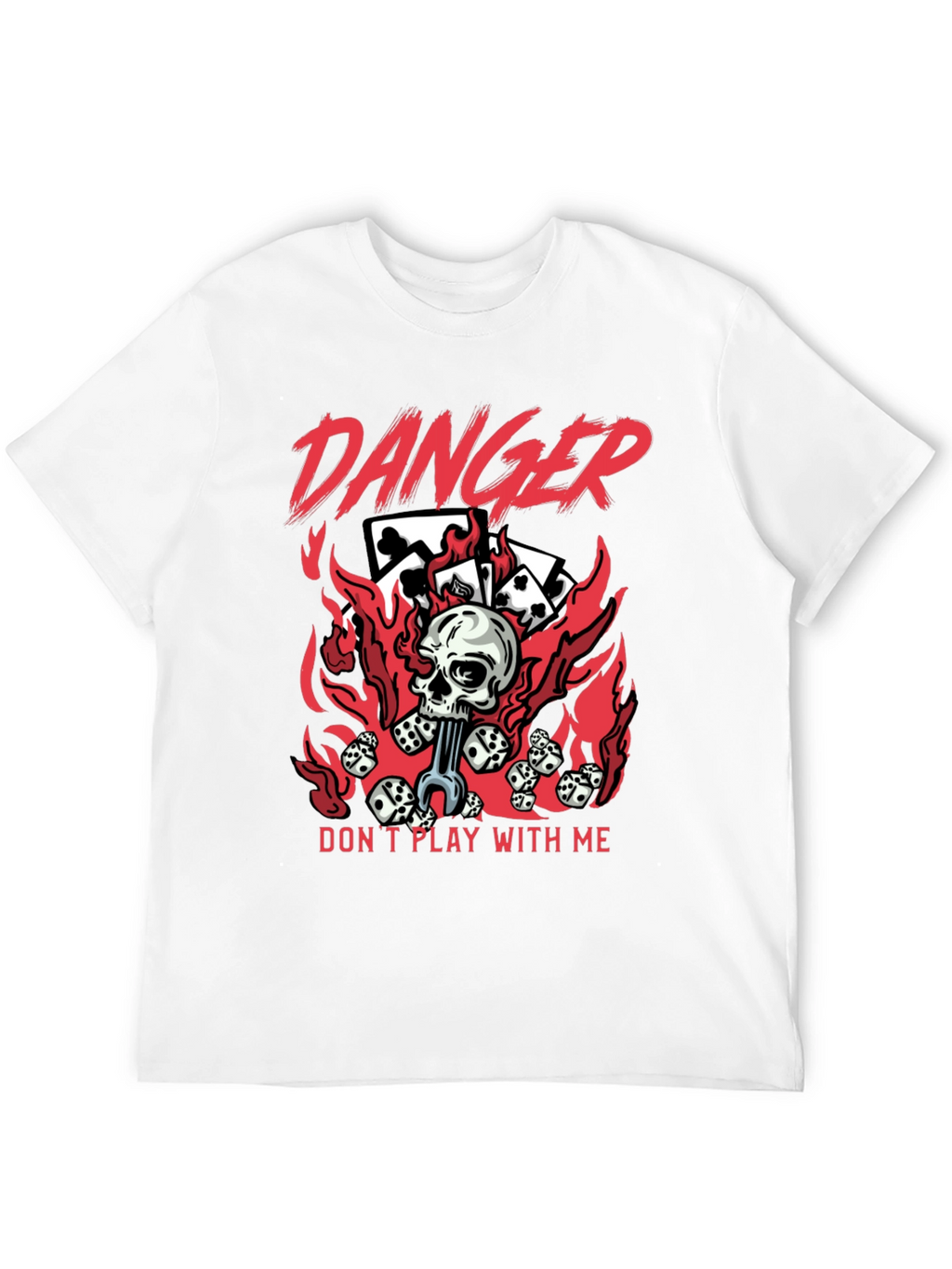 Danger Dont Play With Me Graphic Tee