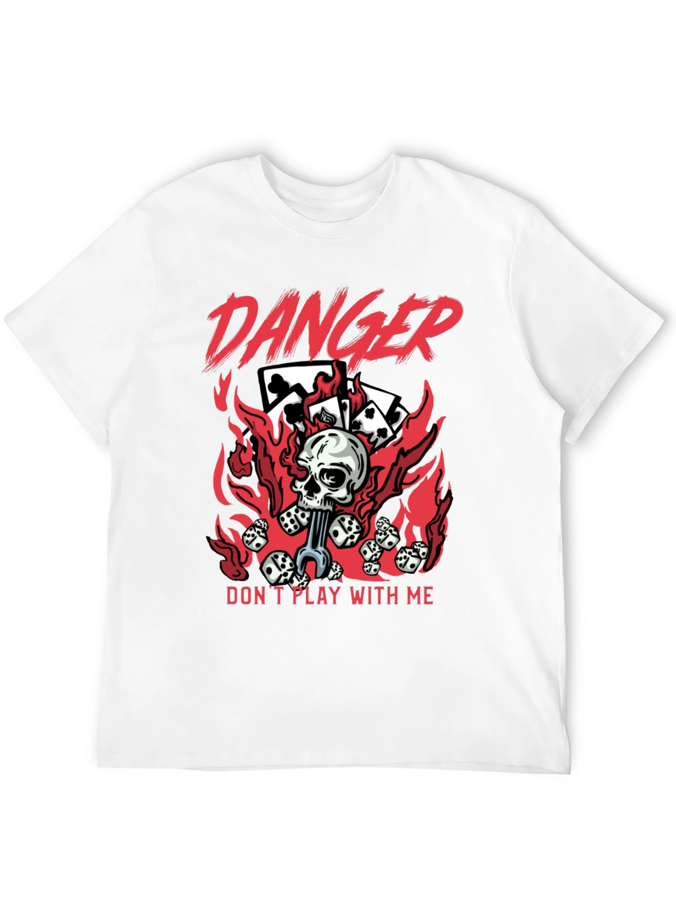 Danger Dont Play With Me Graphic Tee
