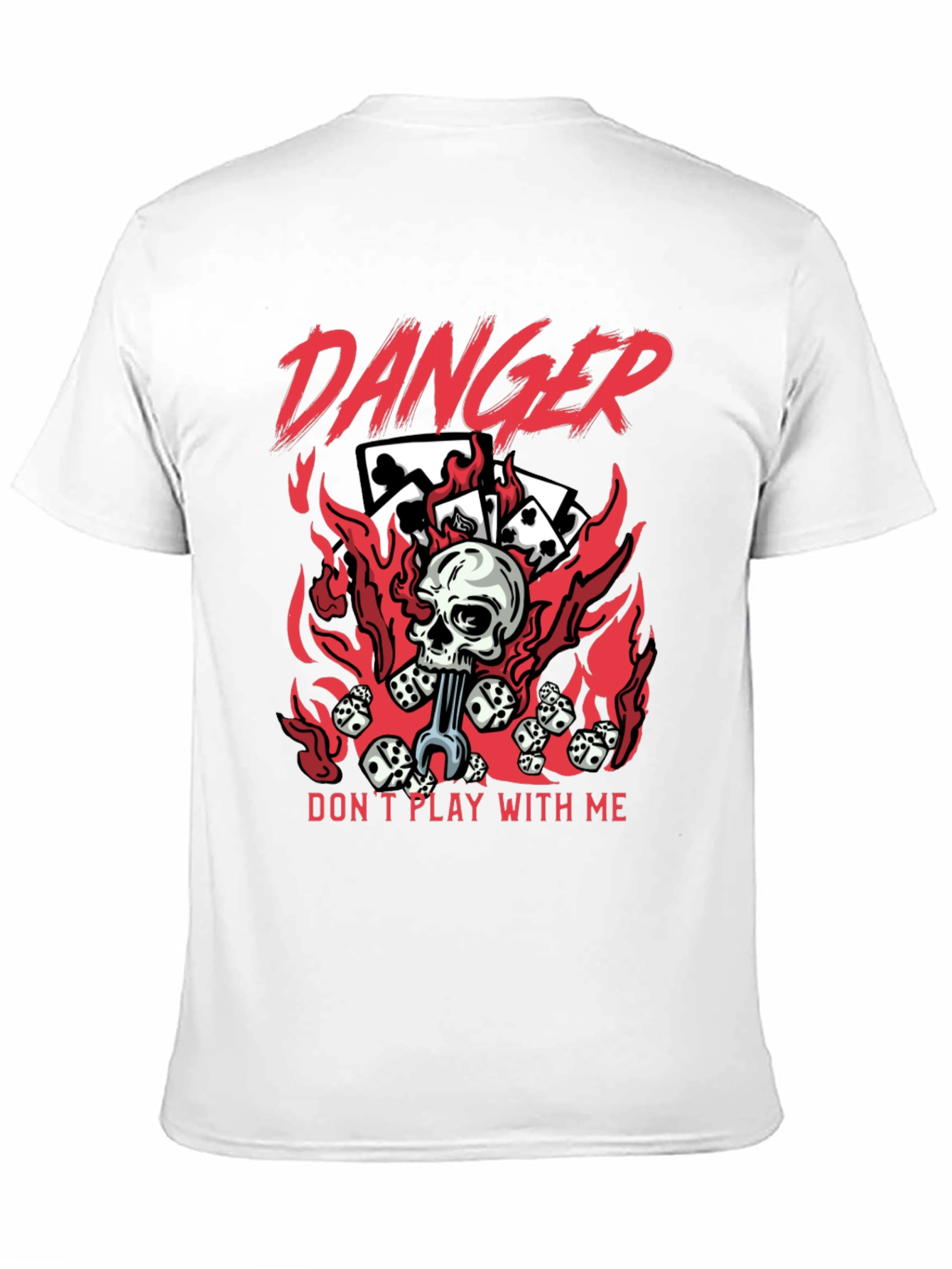 Danger Dont Play With Me Graphic Tee