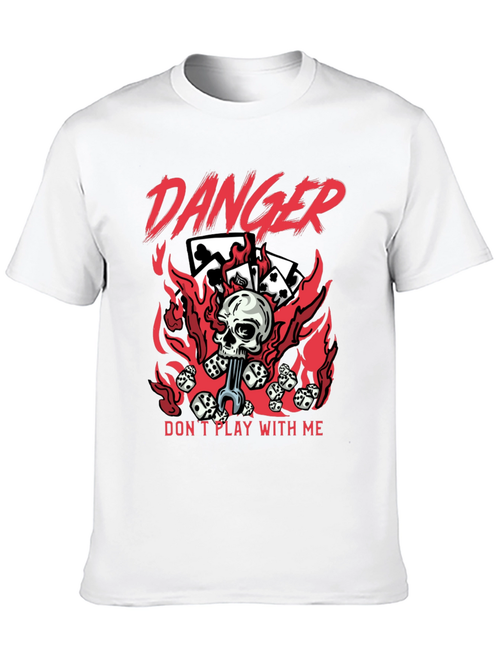 Danger Dont Play With Me Graphic Tee