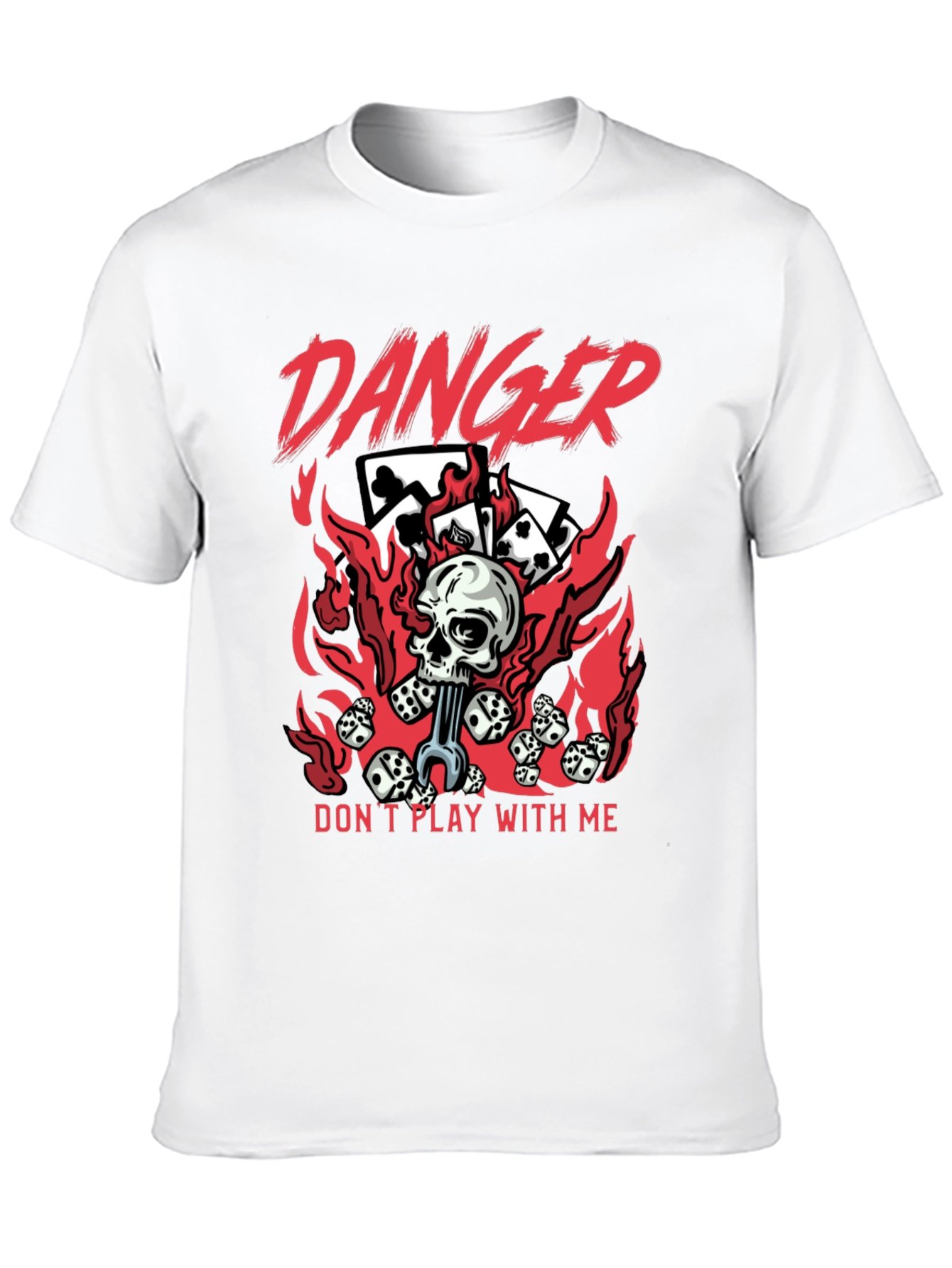 Danger Dont Play With Me Graphic Tee