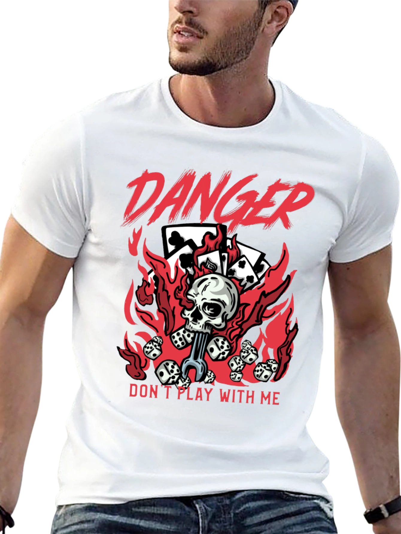 Danger Dont Play With Me Graphic Tee