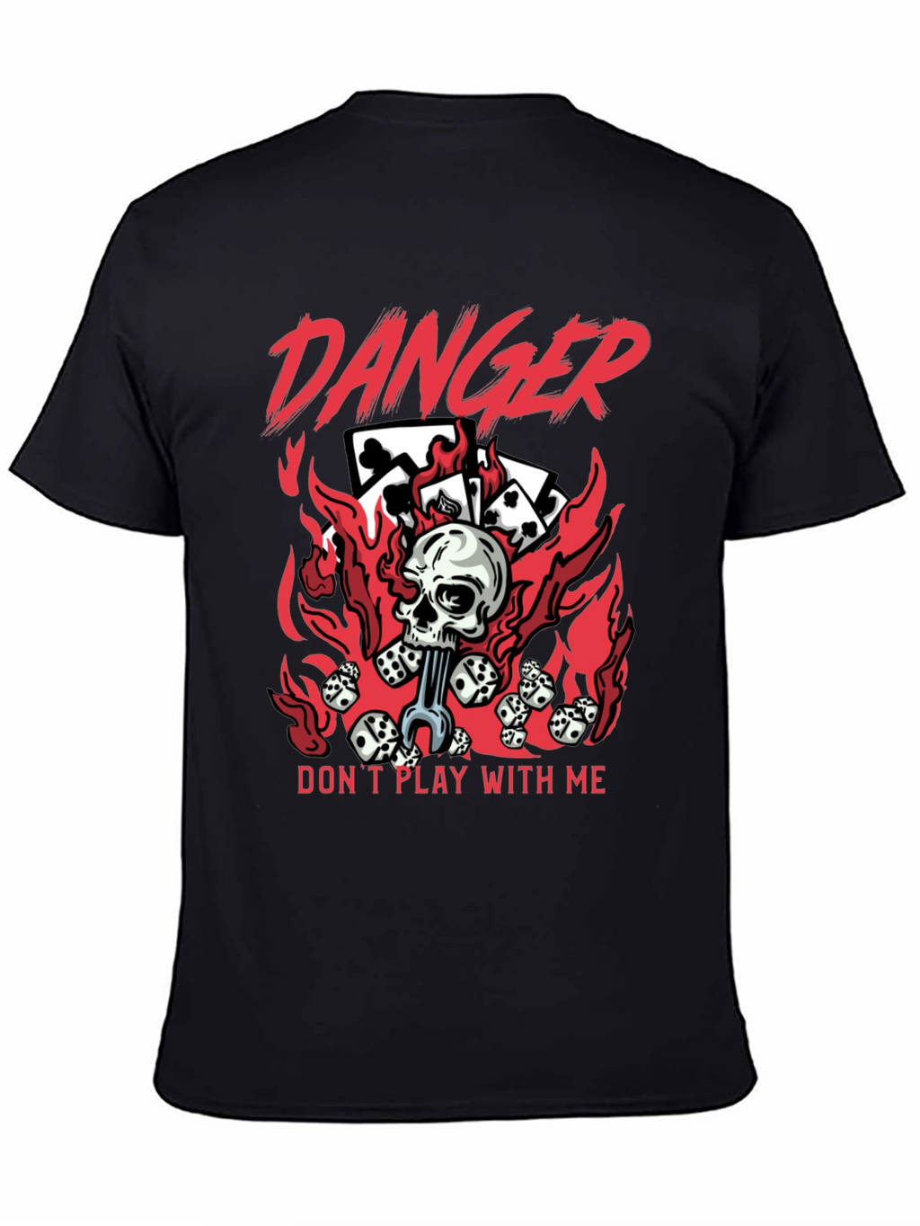 Danger Dont Play With Me Graphic Tee