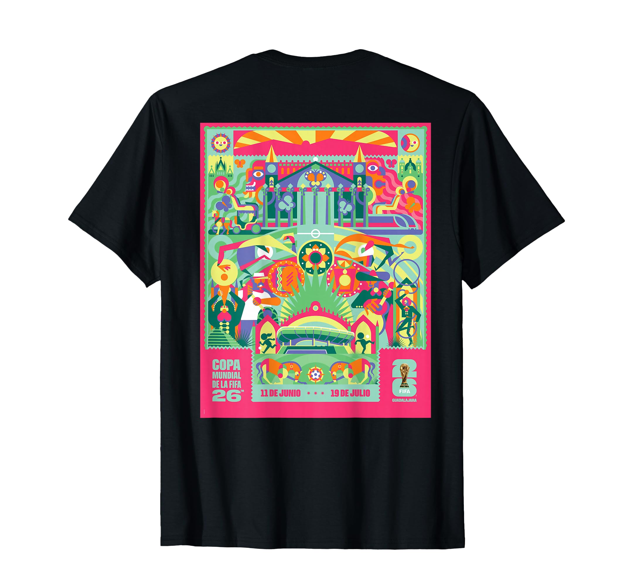 FIFA World Cup 26 Guadalajara Poster T-Shirt