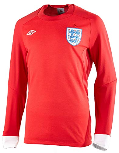 England Away Long Sleeve Soccer Jersey 10/11