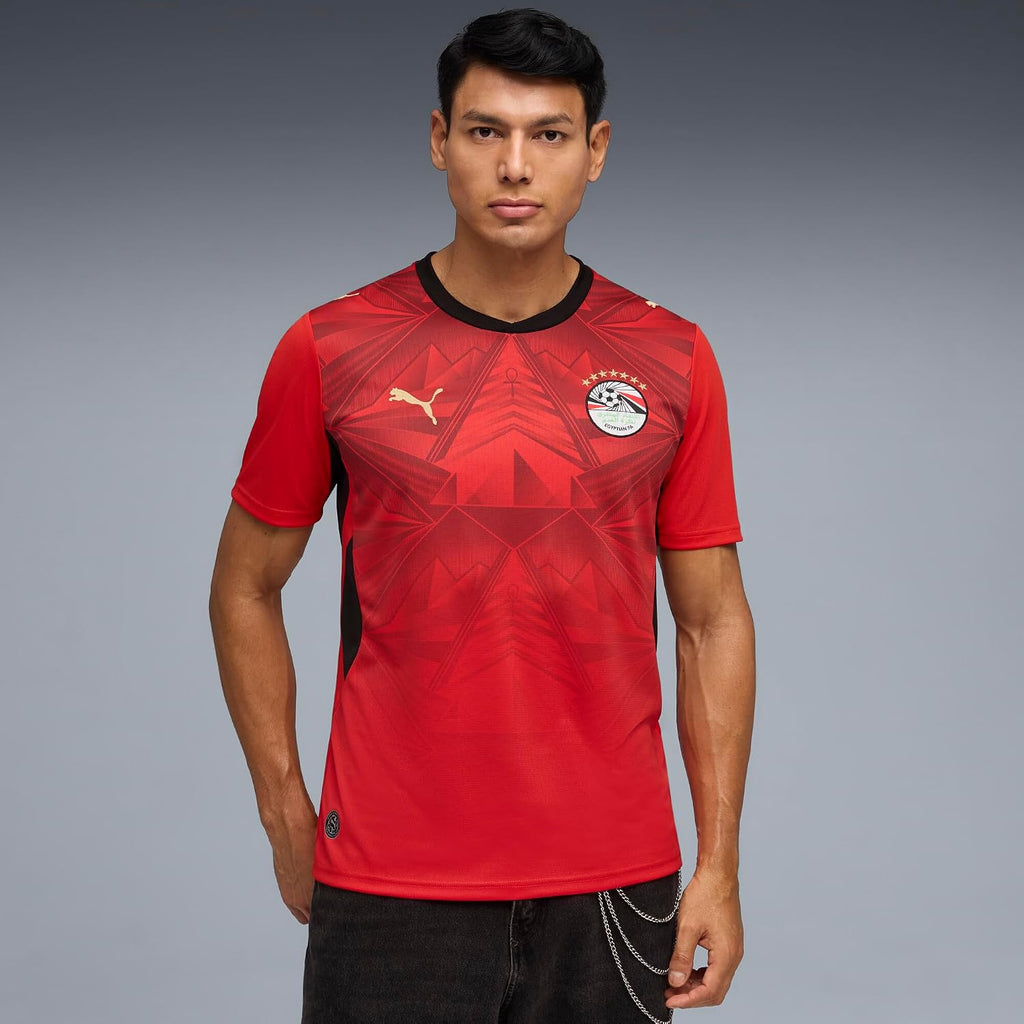 Men's Egypt Home Soccer Jersey Replica