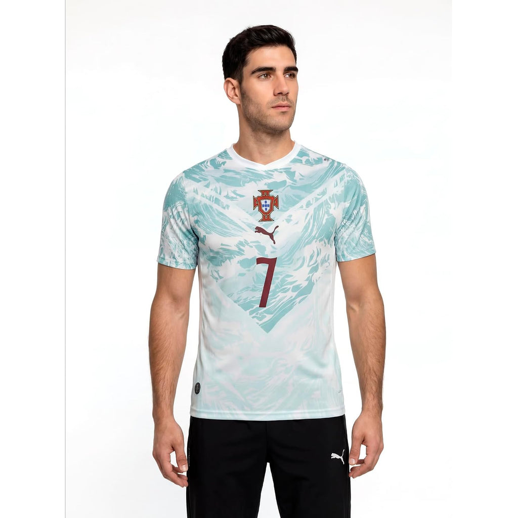 Men's Portugal Away Soccer Jersey - Replica Style