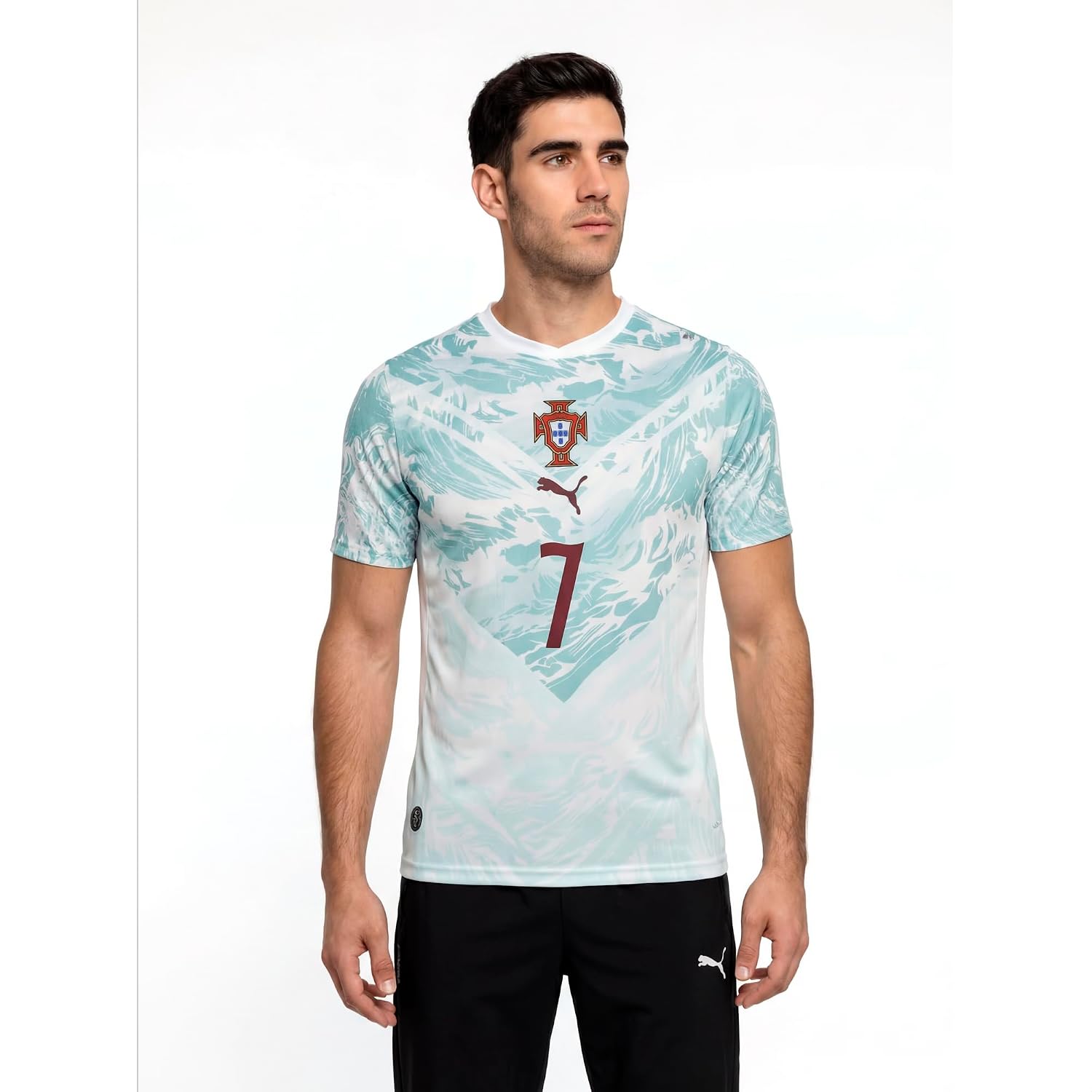 Men's Portugal Away Soccer Jersey - Replica Style