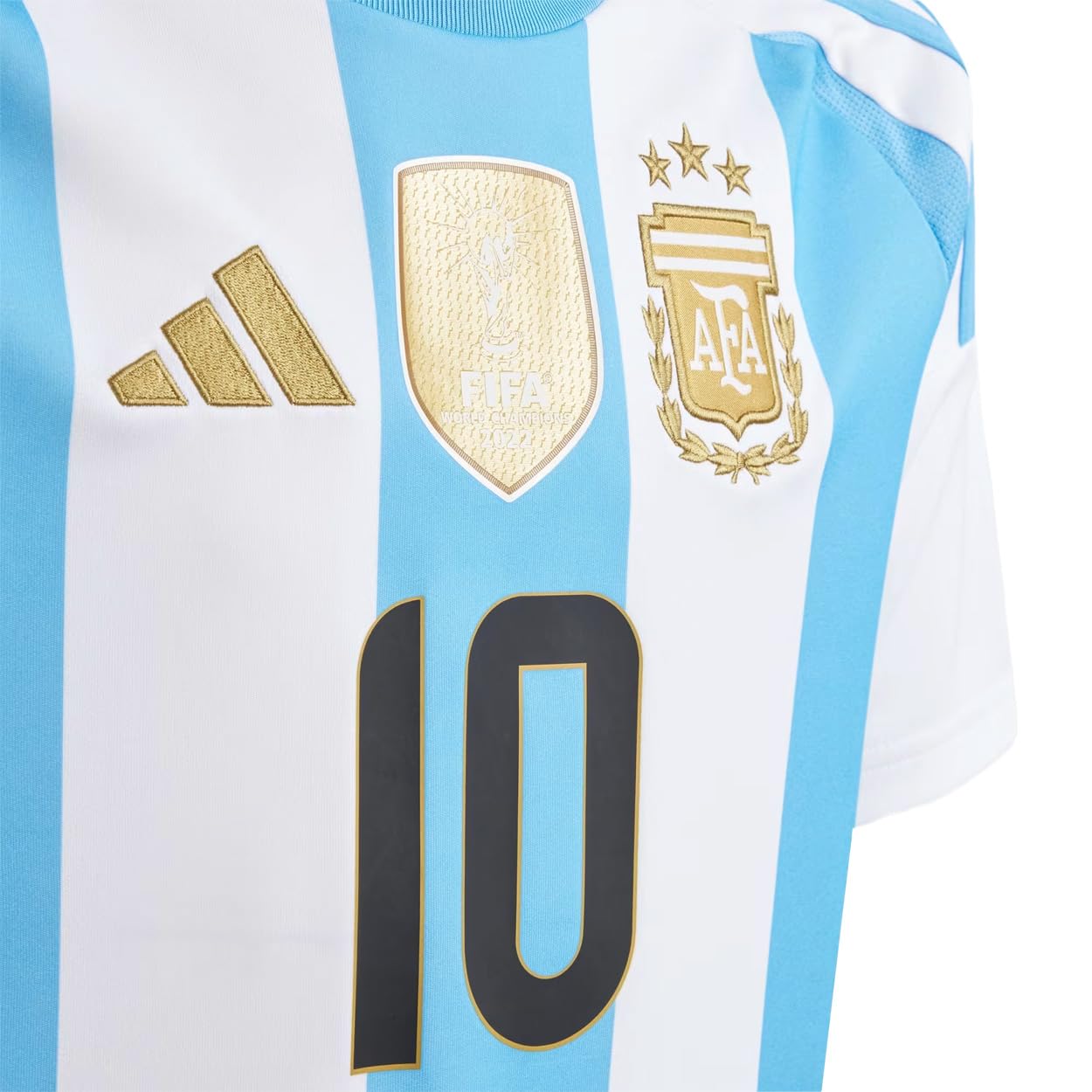Youth Argentina Home Soccer Jersey