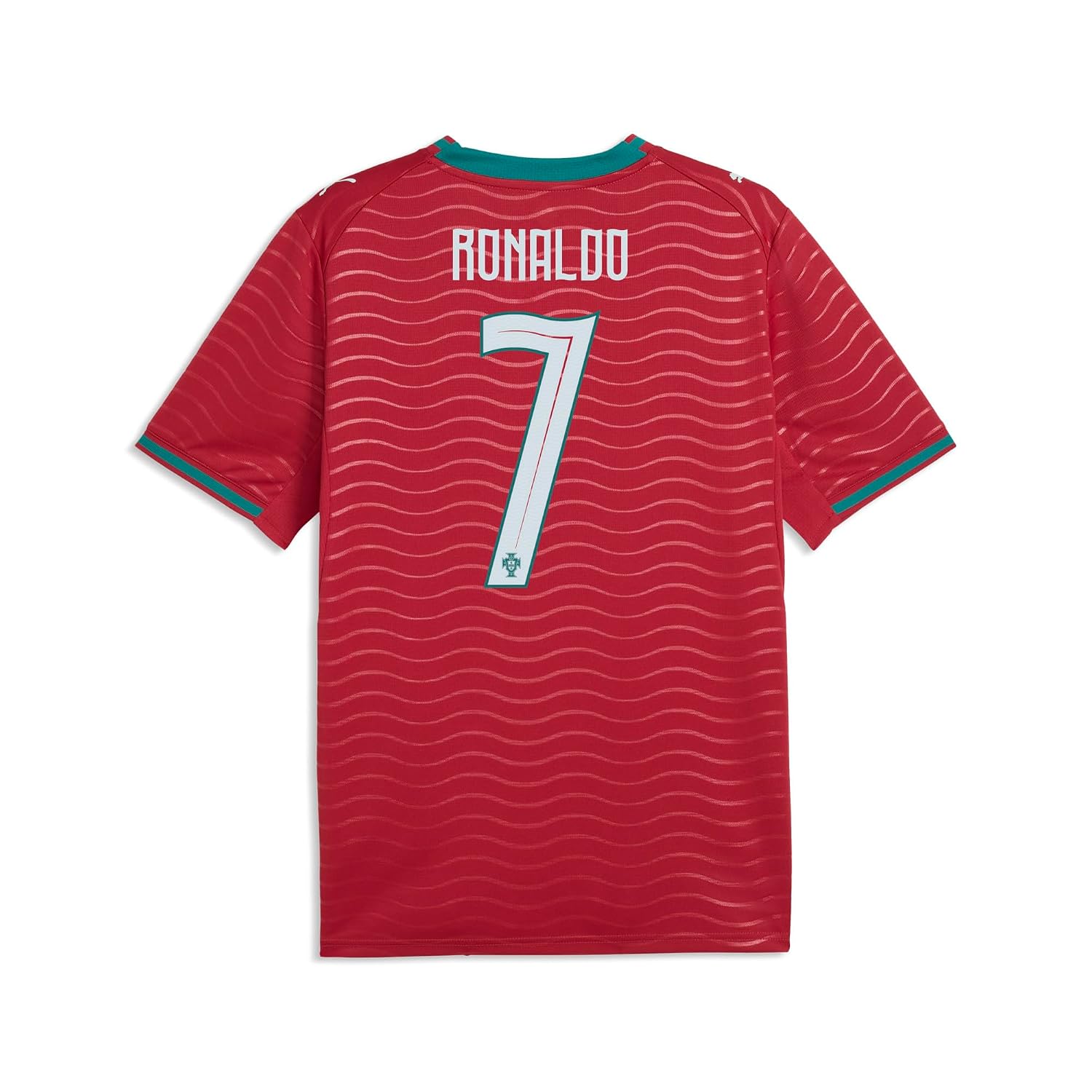 Men's Portugal 2026 Home V-Neck Short Sleeve Soccer Jersey