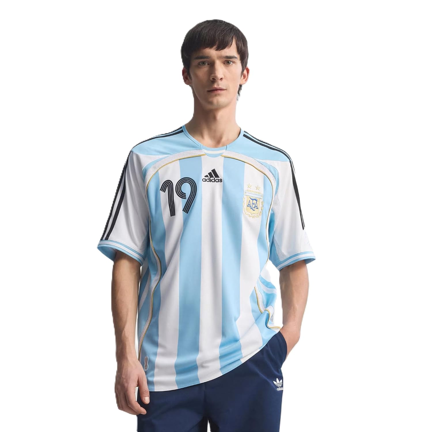 Men's Argentina 2006 Home Soccer Jersey