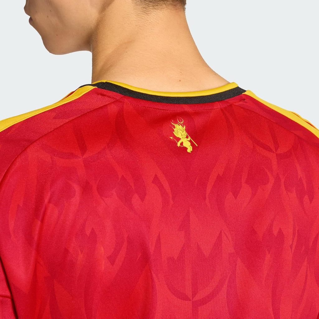 Men's Belgium Home Replica Soccer Jersey