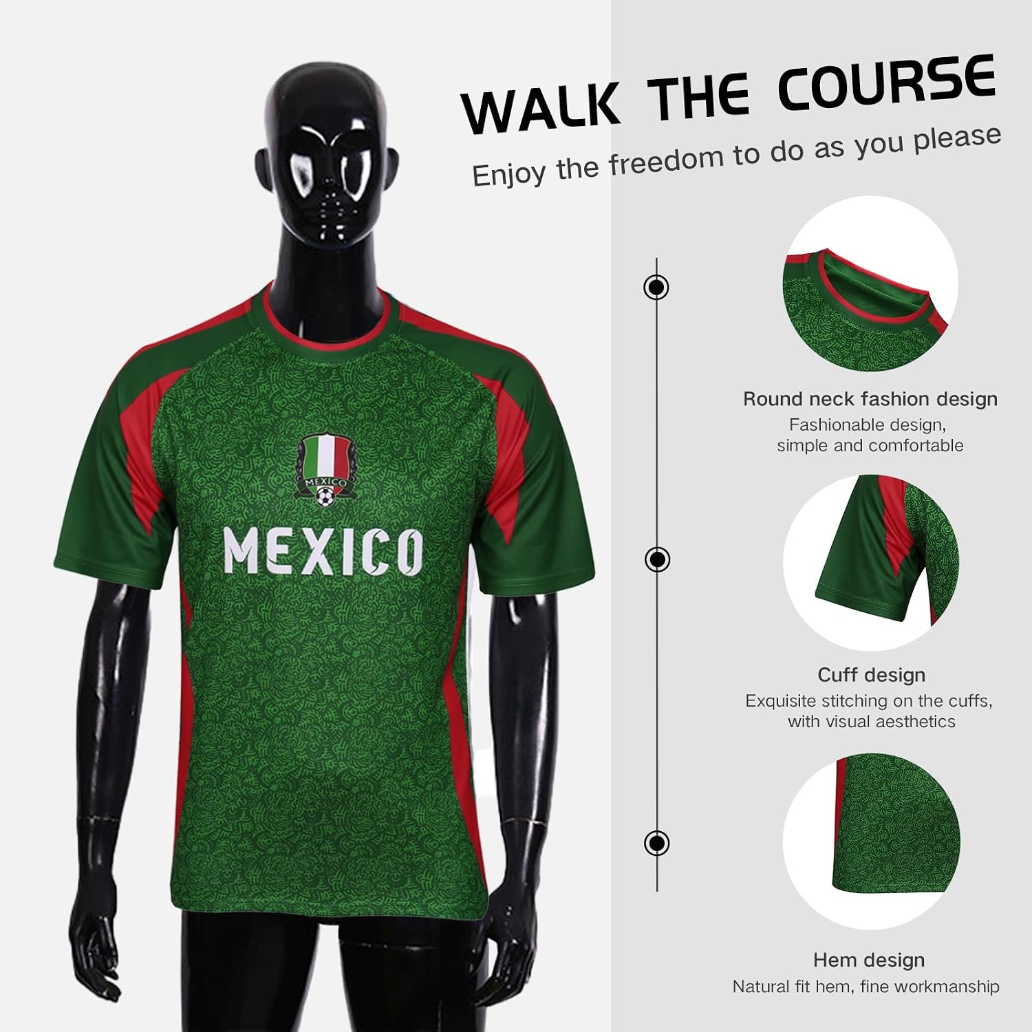 Soccer Jersey for World Cup Fans - Lightweight Cloth Style