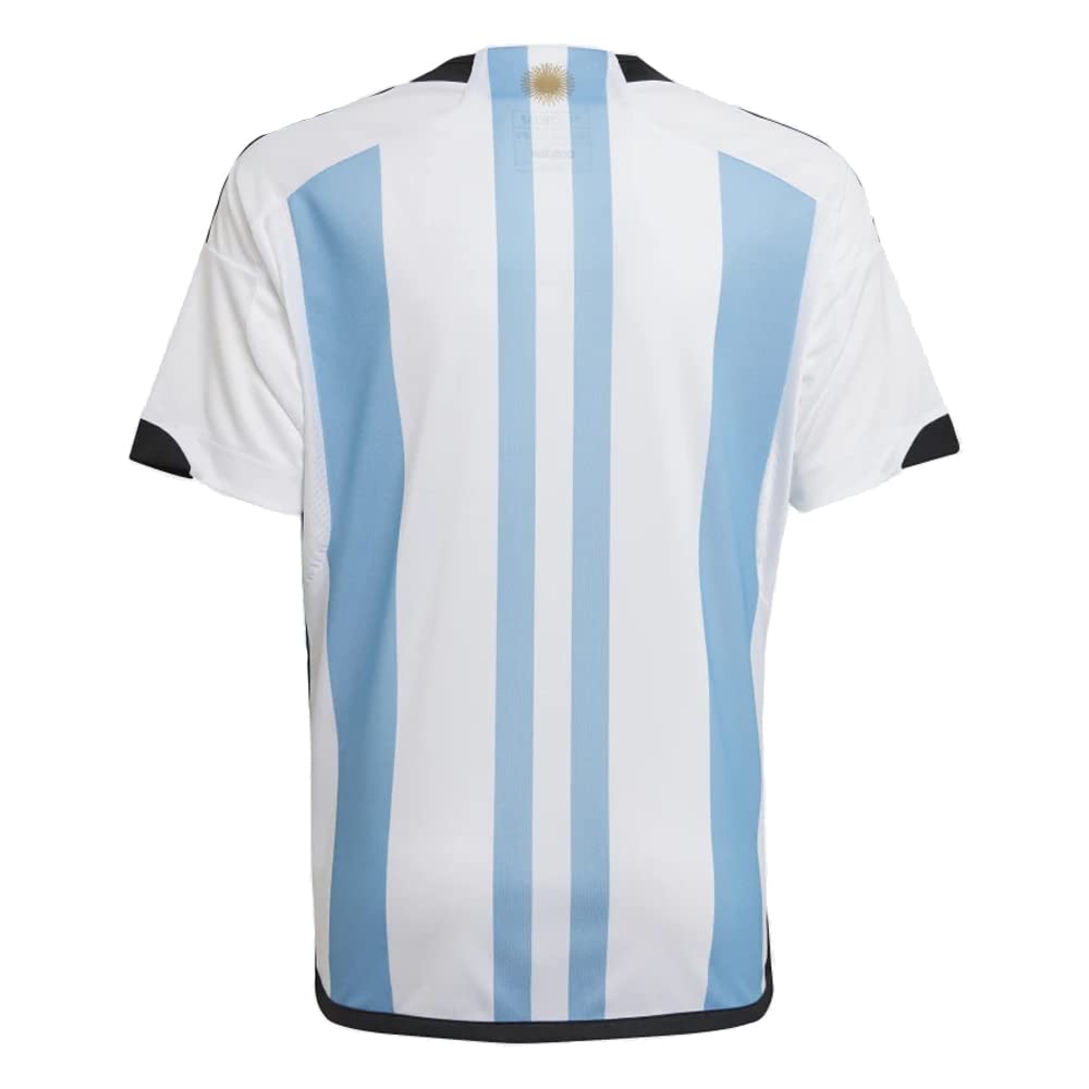 Youth Home World Cup Soccer Jersey - White/Light Blue, Regular Fit