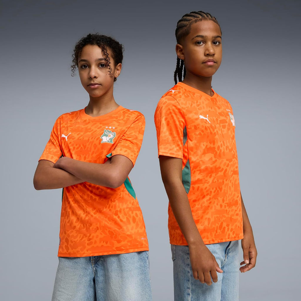 Kids Ivory Coast Home Soccer Jersey