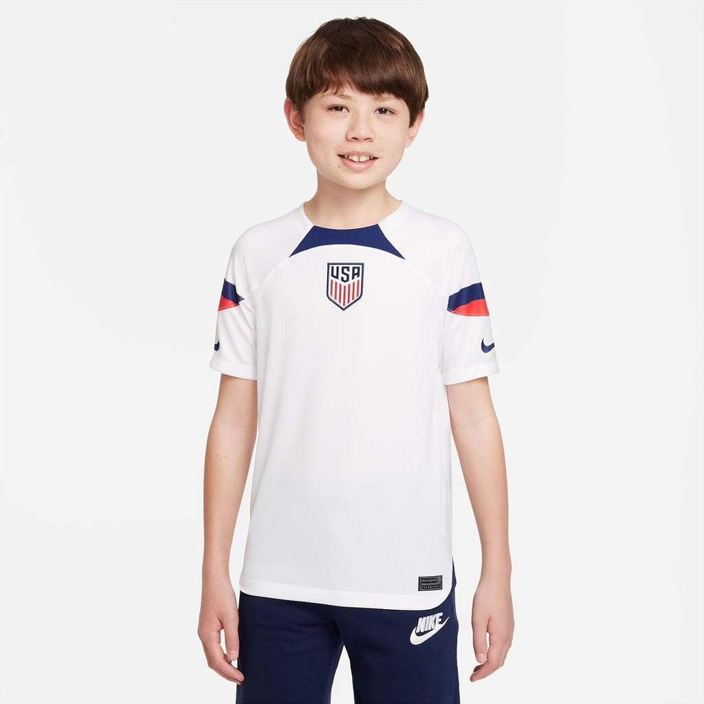 Youth USA Home Soccer Jersey 22-23