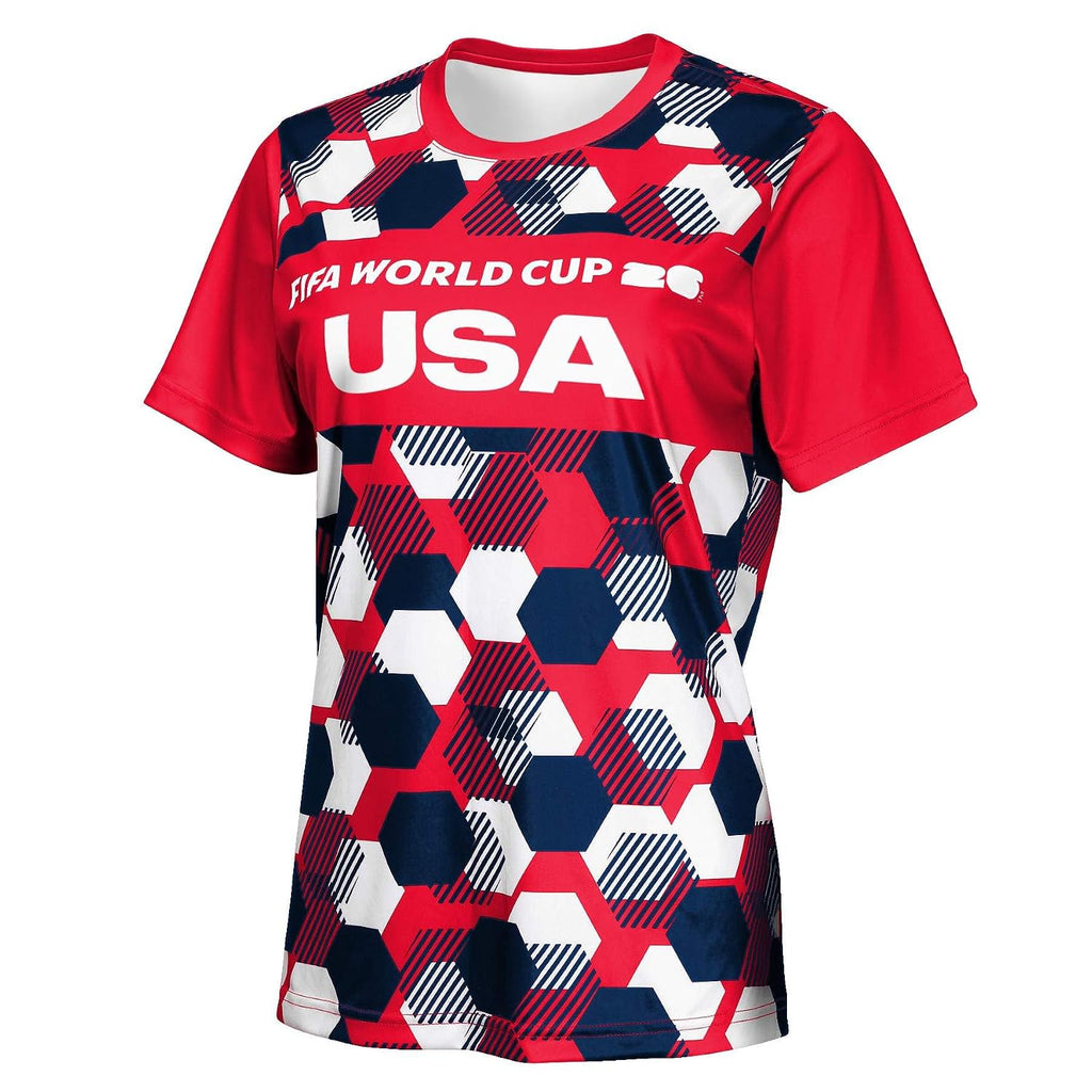 Women's World Cup 2026 Short Sleeve Performance Soccer Jersey