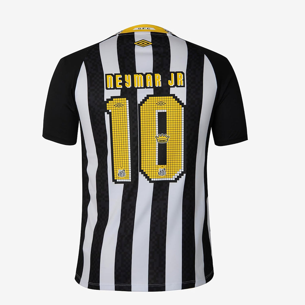 Santos FC 2025/26 Men's Soccer Jersey - Neymar Jr #10
