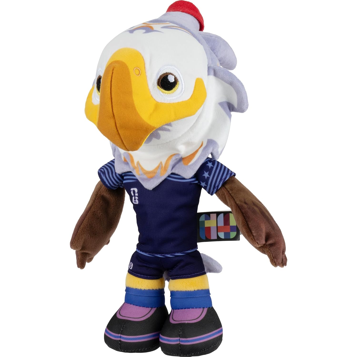 USA 2026 World Cup 8-Inch Plush Soccer Mascot - Soft Blue Uniform Collectible