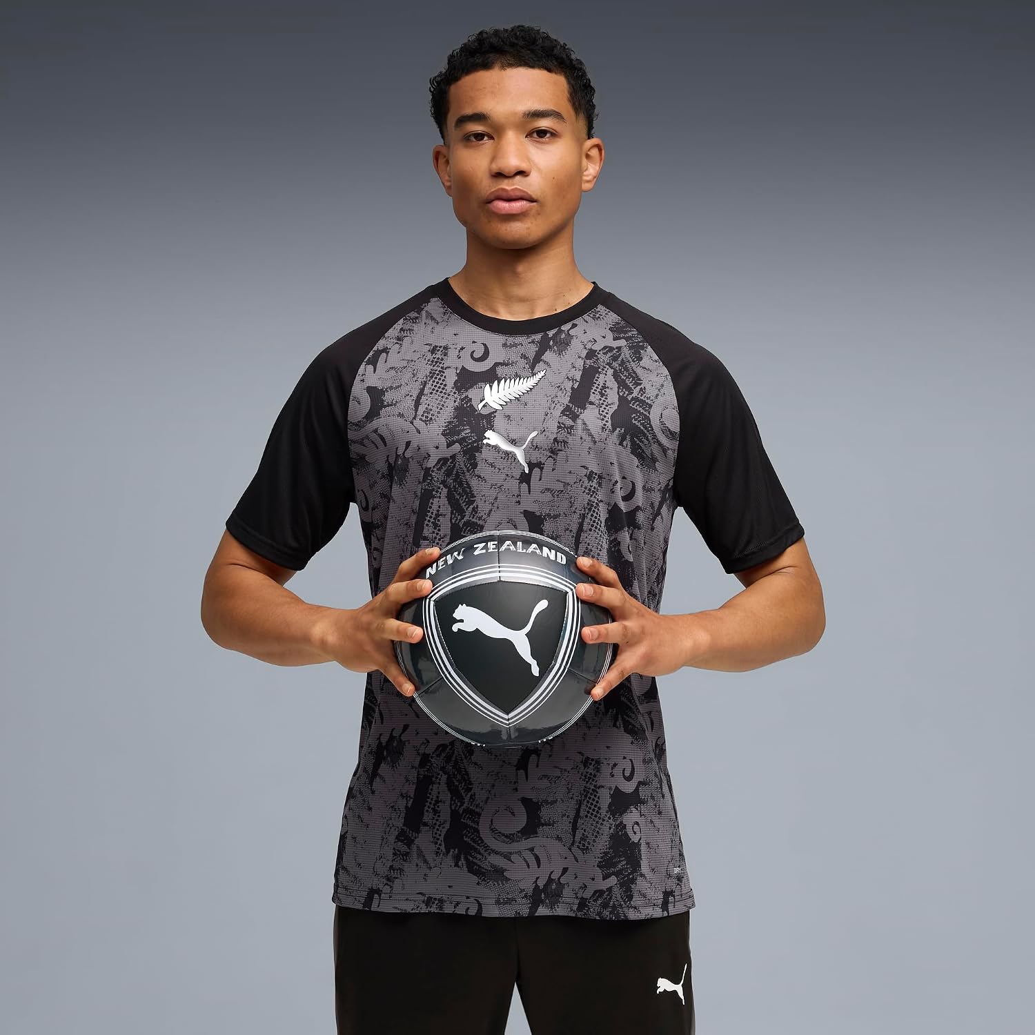 Men's New Zealand Warm Up Soccer Jersey